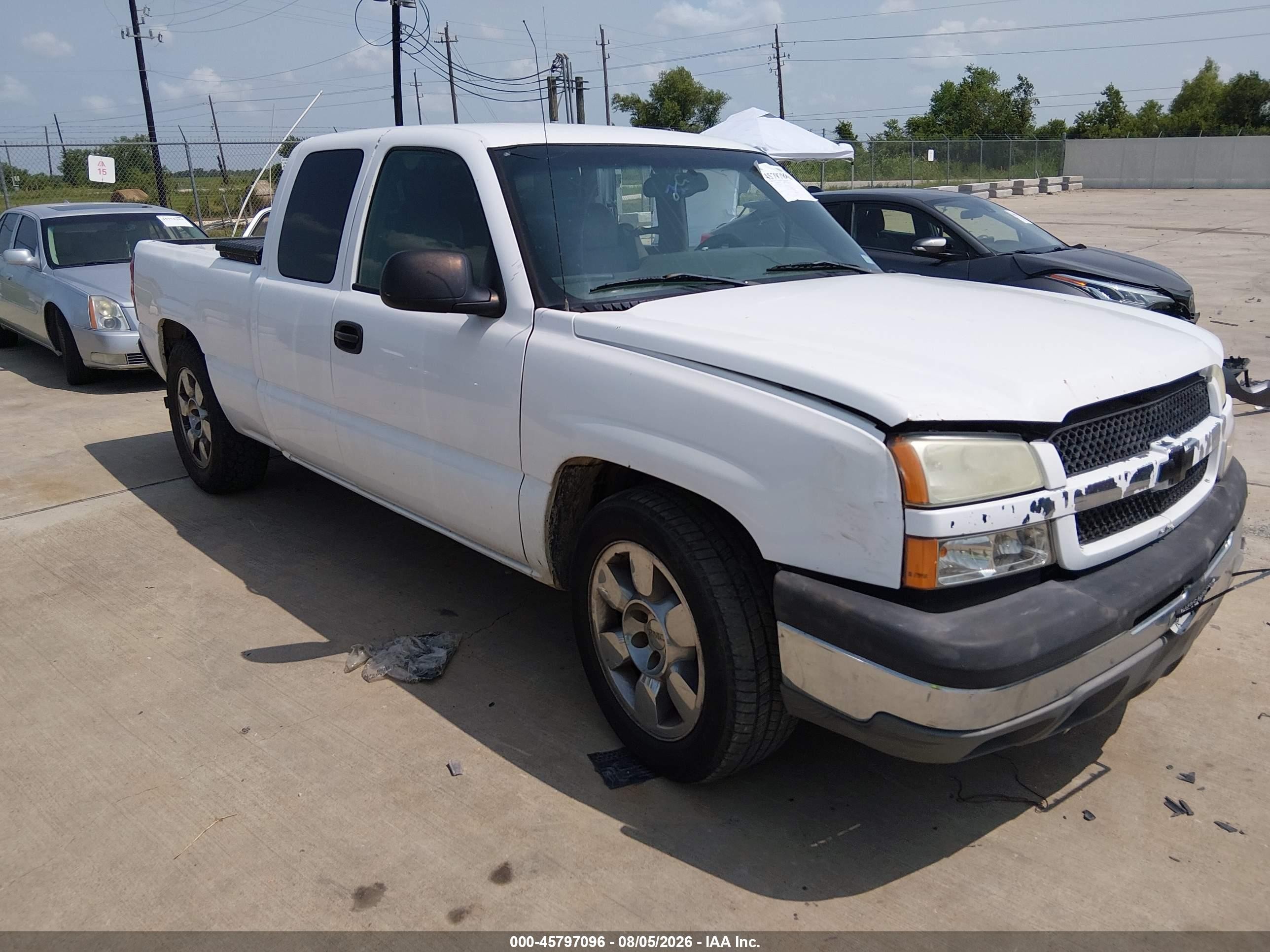 2005 Chevrolet Silverado 1500 Work Truck Белый vin: 1GCEC19V45Z245145