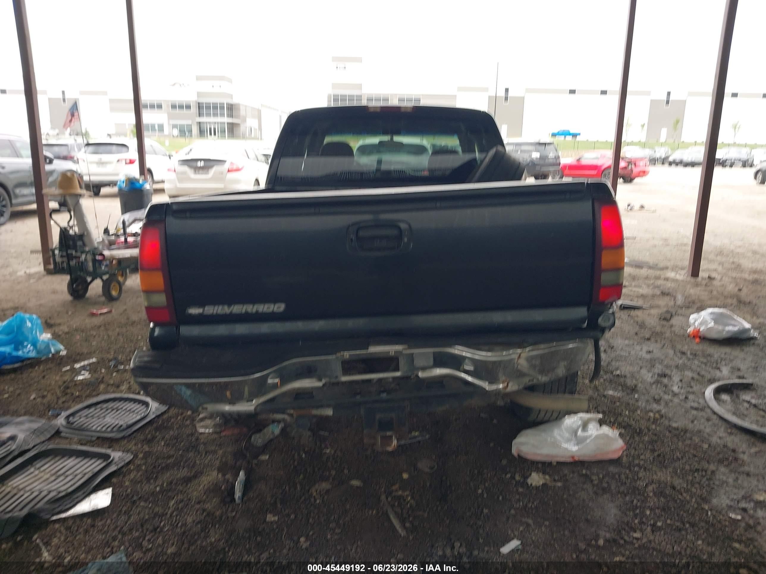 2000 Chevrolet Silverado 1500 Ls Black vin: 1GCEC19V4YZ223196