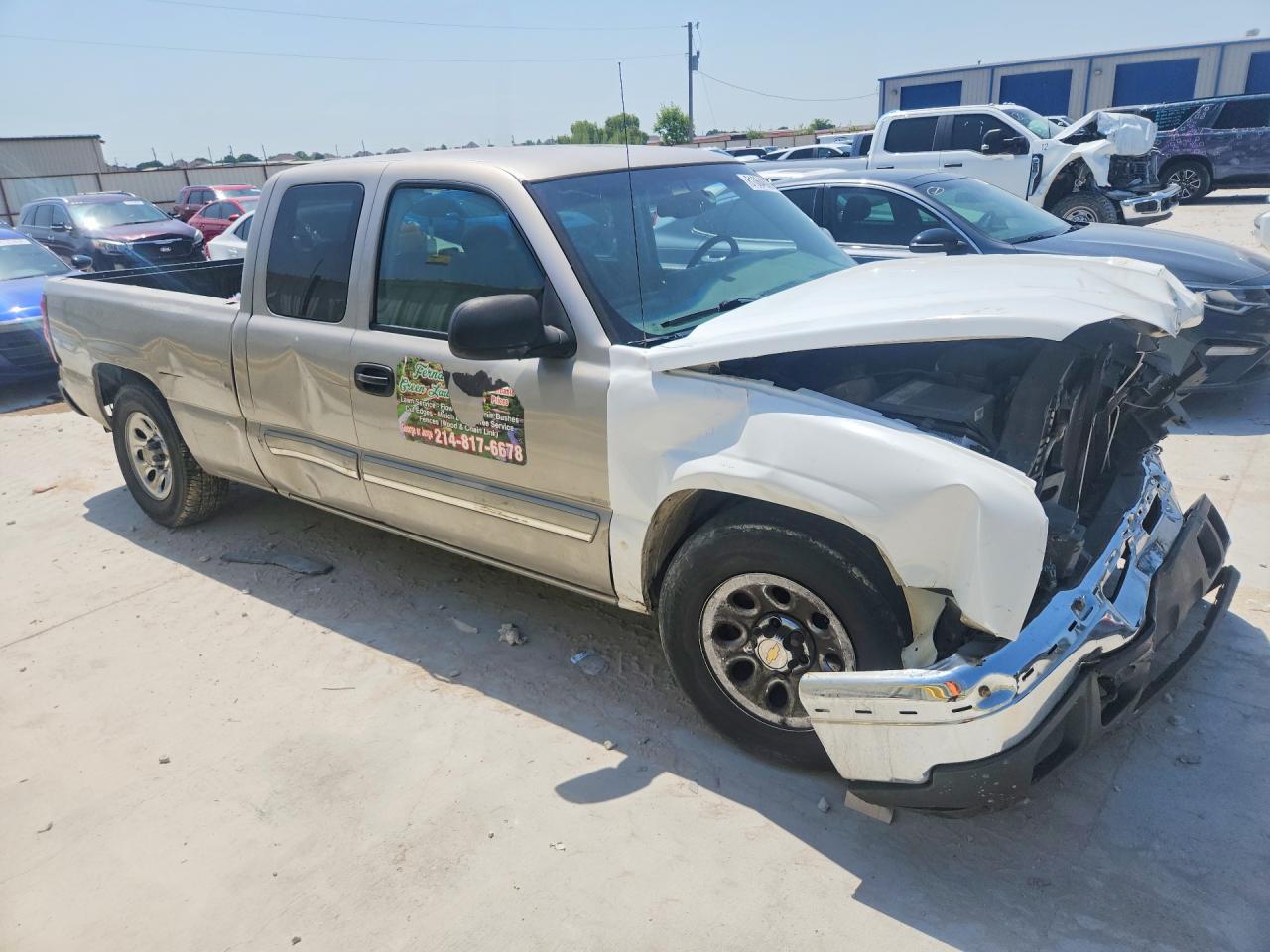 2006 Chevrolet Silverado C1500 Tan vin: 1GCEC19V56Z255247