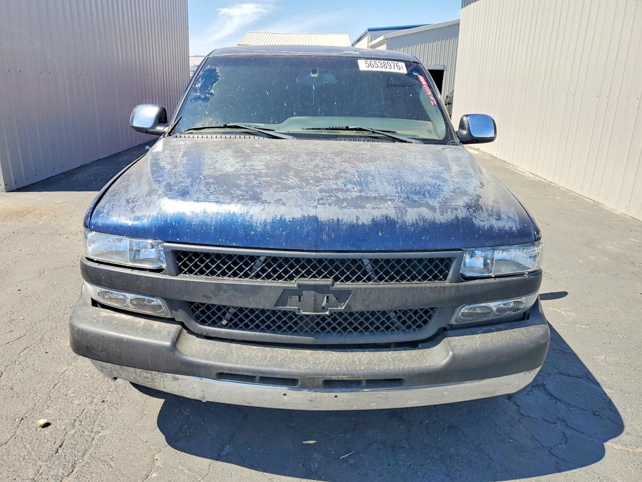 2002 Chevrolet Silverado C1500 Blue vin: 1GCEC19V62Z307382
