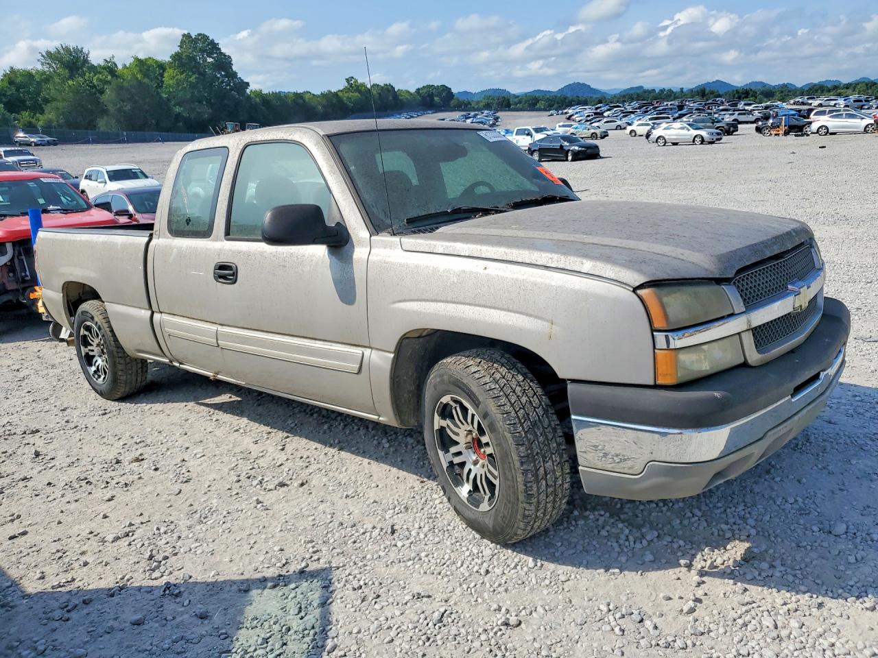 2005 Chevrolet Silverado C1500 Beige vin: 1GCEC19V75Z107177