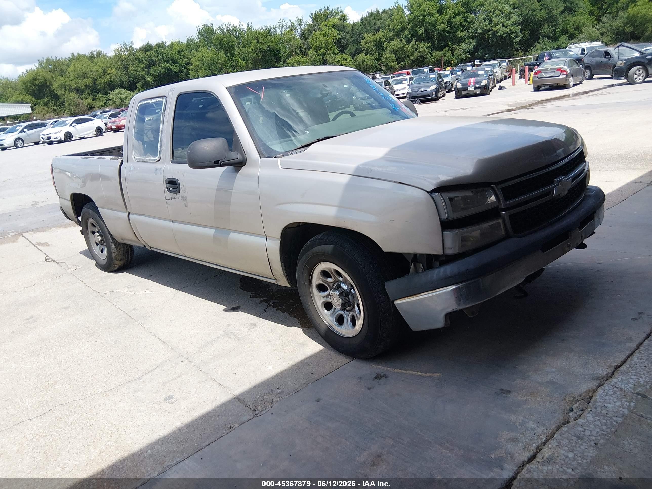 2006 Chevrolet Silverado 1500 Lt1 Tan vin: 1GCEC19V76Z144389