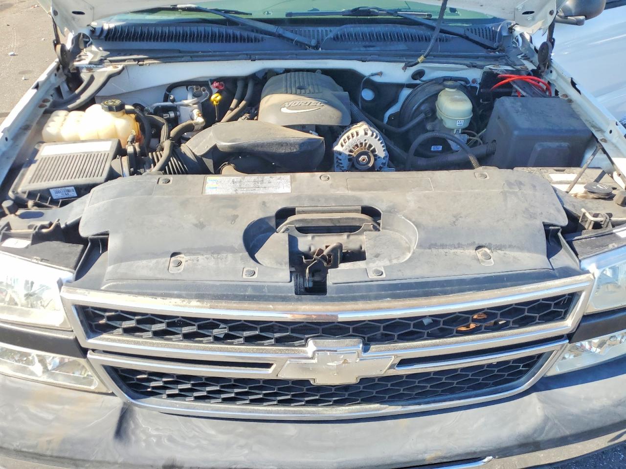 2006 Chevrolet Silverado C1500 White vin: 1GCEC19V76Z226526
