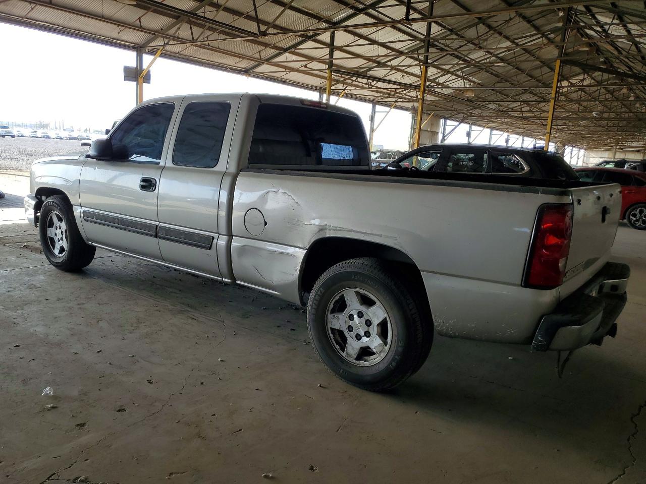 2006 Chevrolet Silverado C1500 Silver vin: 1GCEC19V76Z227028