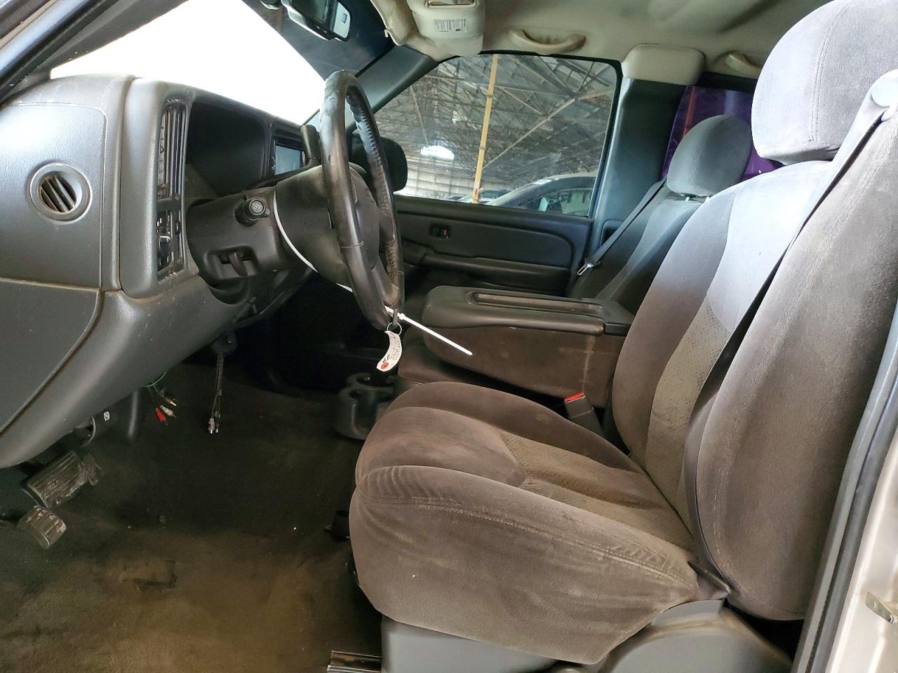 2006 Chevrolet Silverado C1500 Silver vin: 1GCEC19V76Z227028