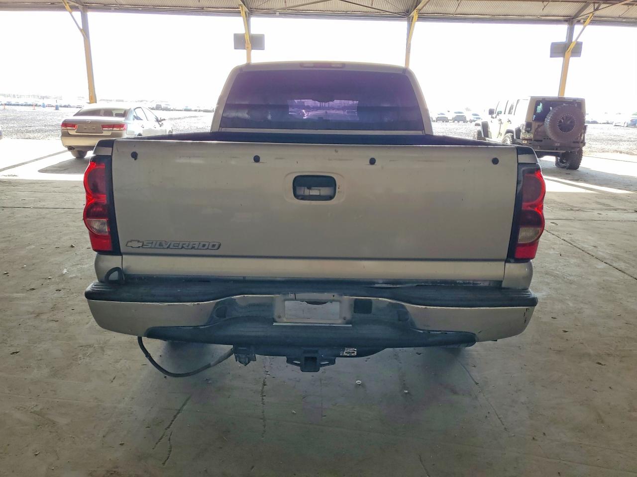 2006 Chevrolet Silverado C1500 Silver vin: 1GCEC19V76Z227028