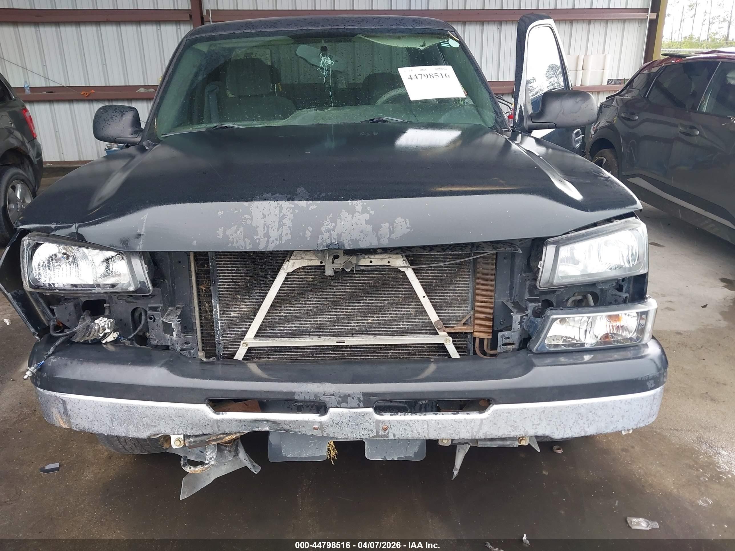 2007 Chevrolet Silverado 1500 Classic Work Truck Черный vin: 1GCEC19V77Z128436