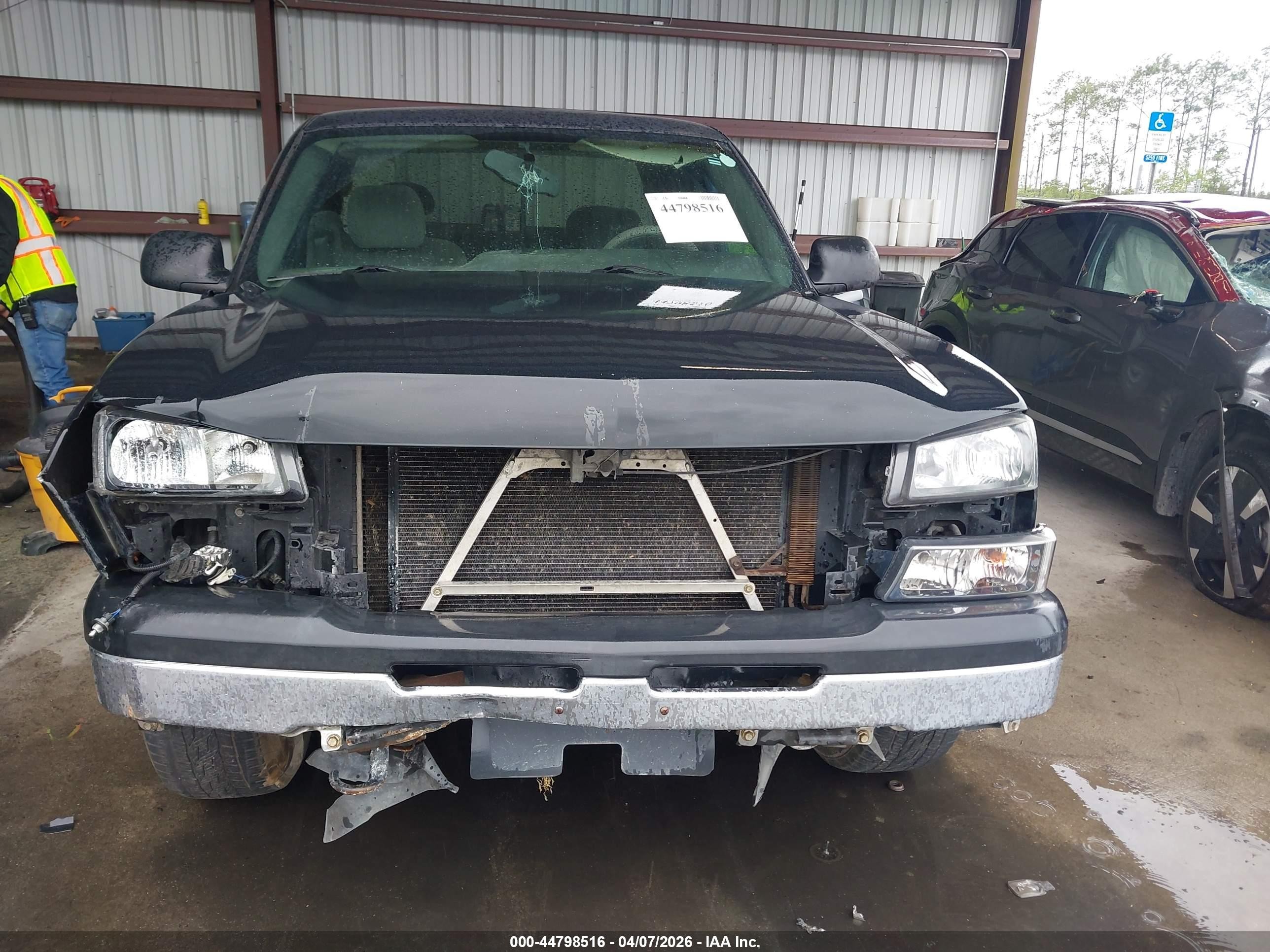 2007 Chevrolet Silverado 1500 Classic Work Truck Черный vin: 1GCEC19V77Z128436