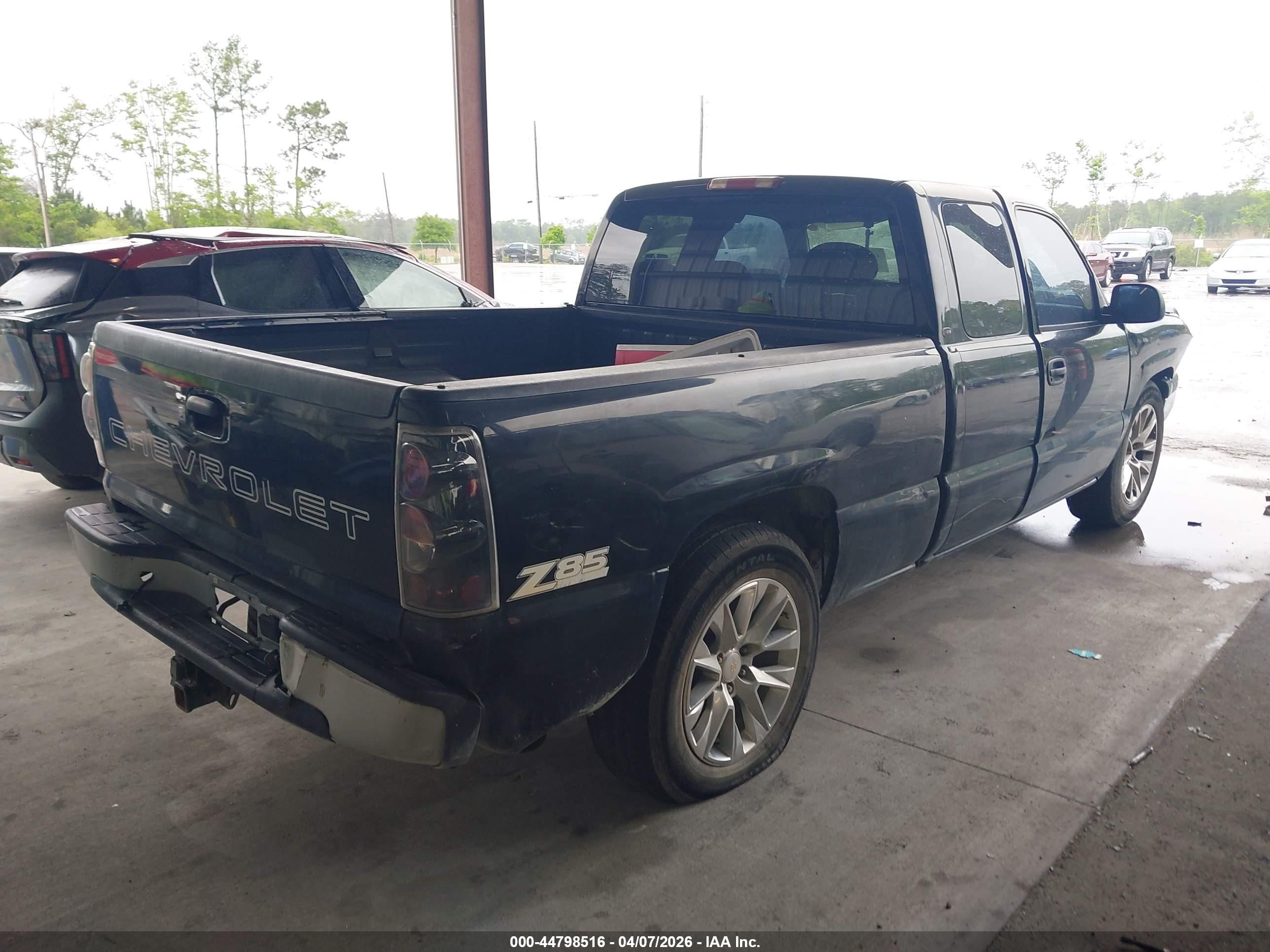 2007 Chevrolet Silverado 1500 Classic Work Truck Черный vin: 1GCEC19V77Z128436