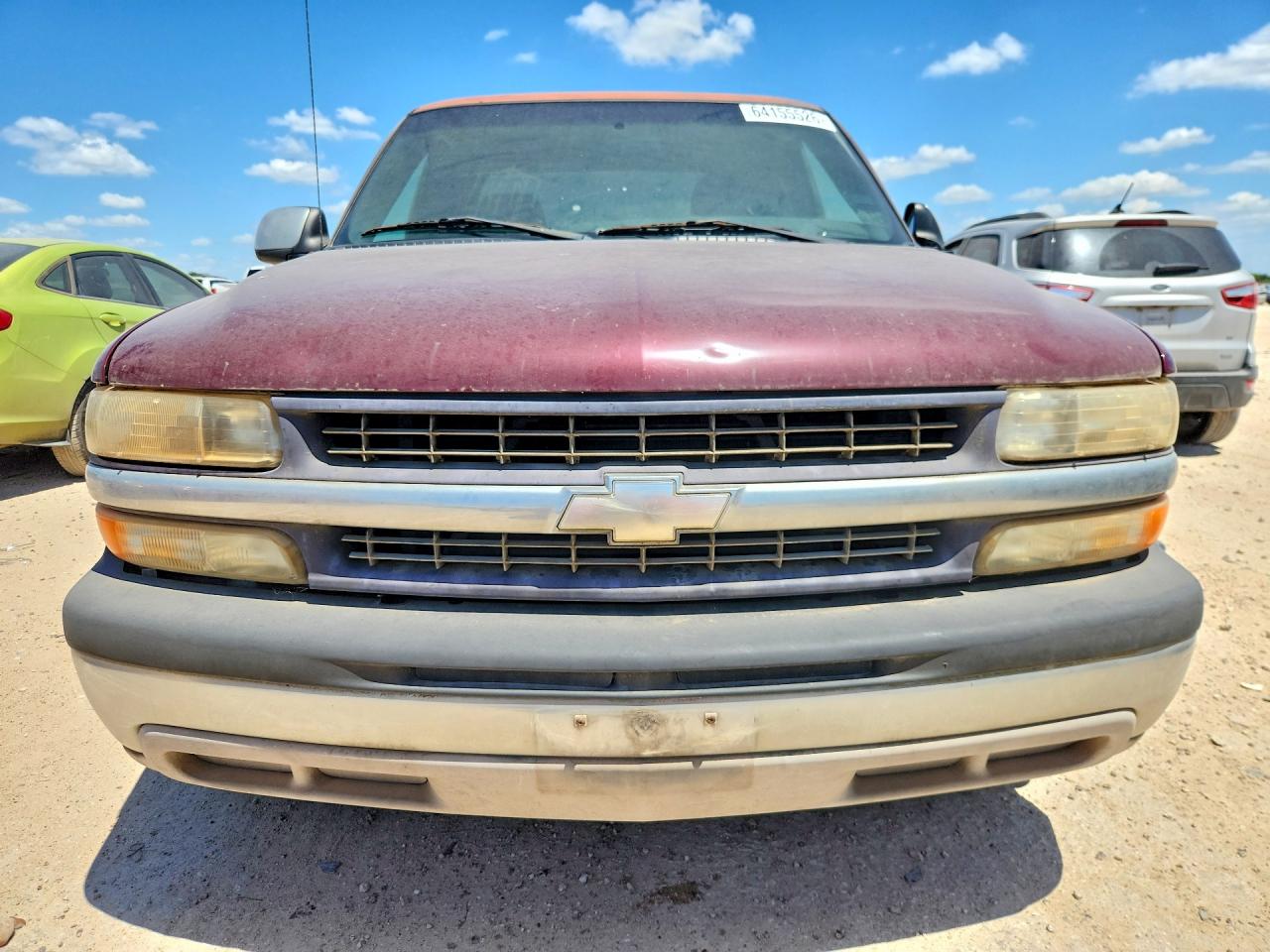2001 Chevrolet Silverado C1500 Burgundy vin: 1GCEC19V81Z207993