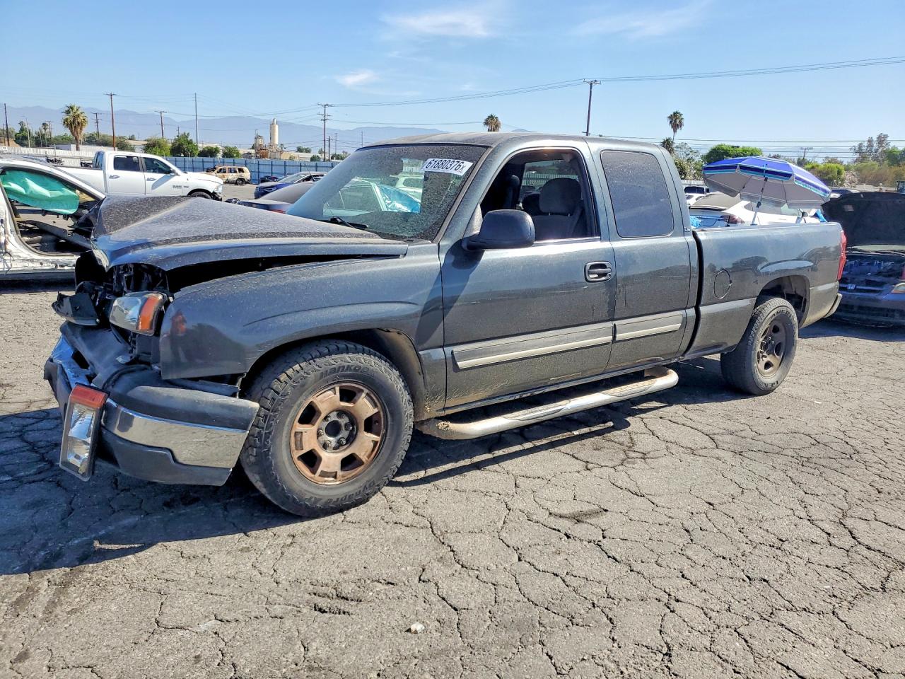 2003 Chevrolet Silverado C1500 Charcoal vin: 1GCEC19V83Z126933
