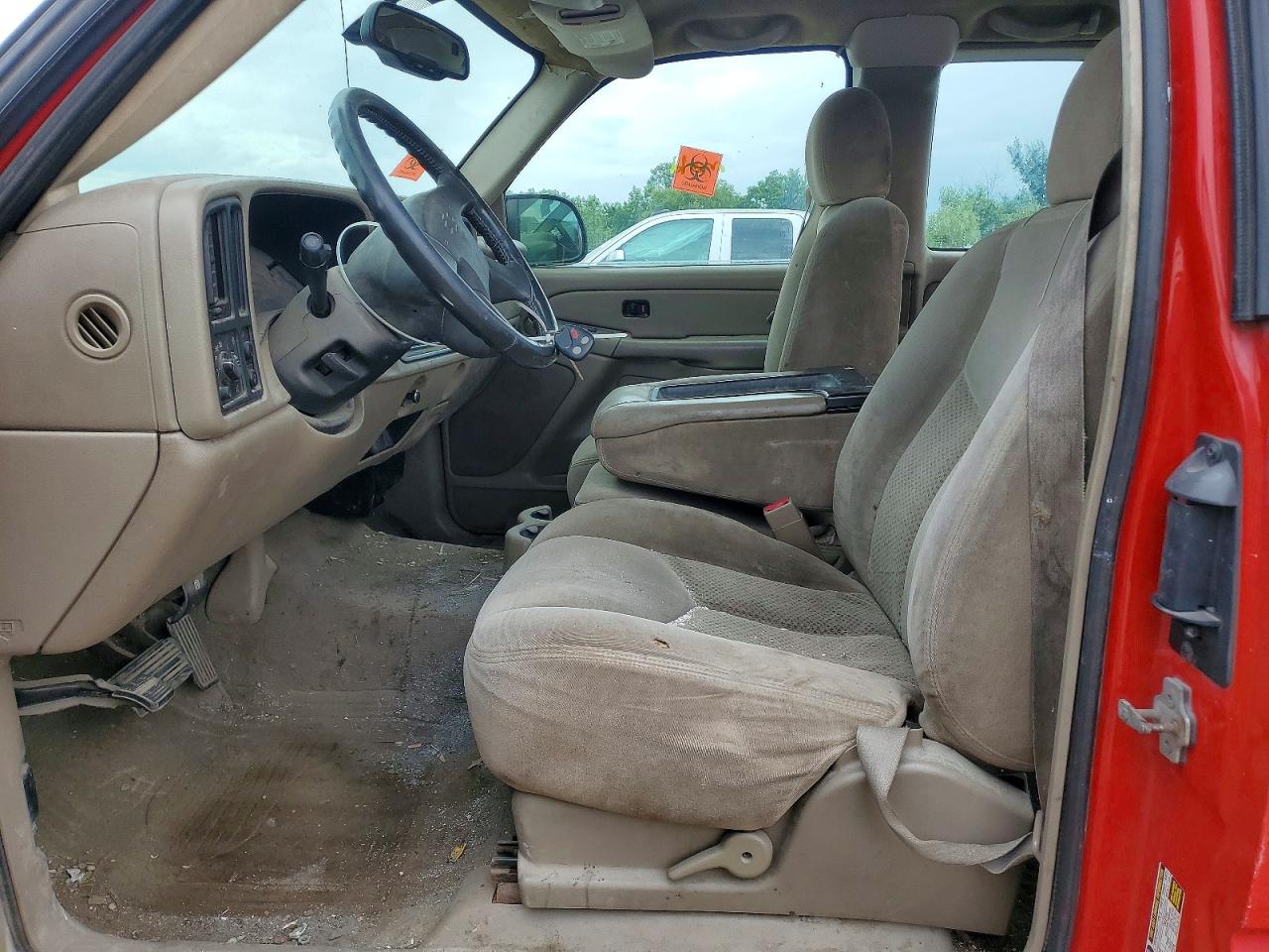 2004 Chevrolet Silverado C1500 Red vin: 1GCEC19V84Z271987