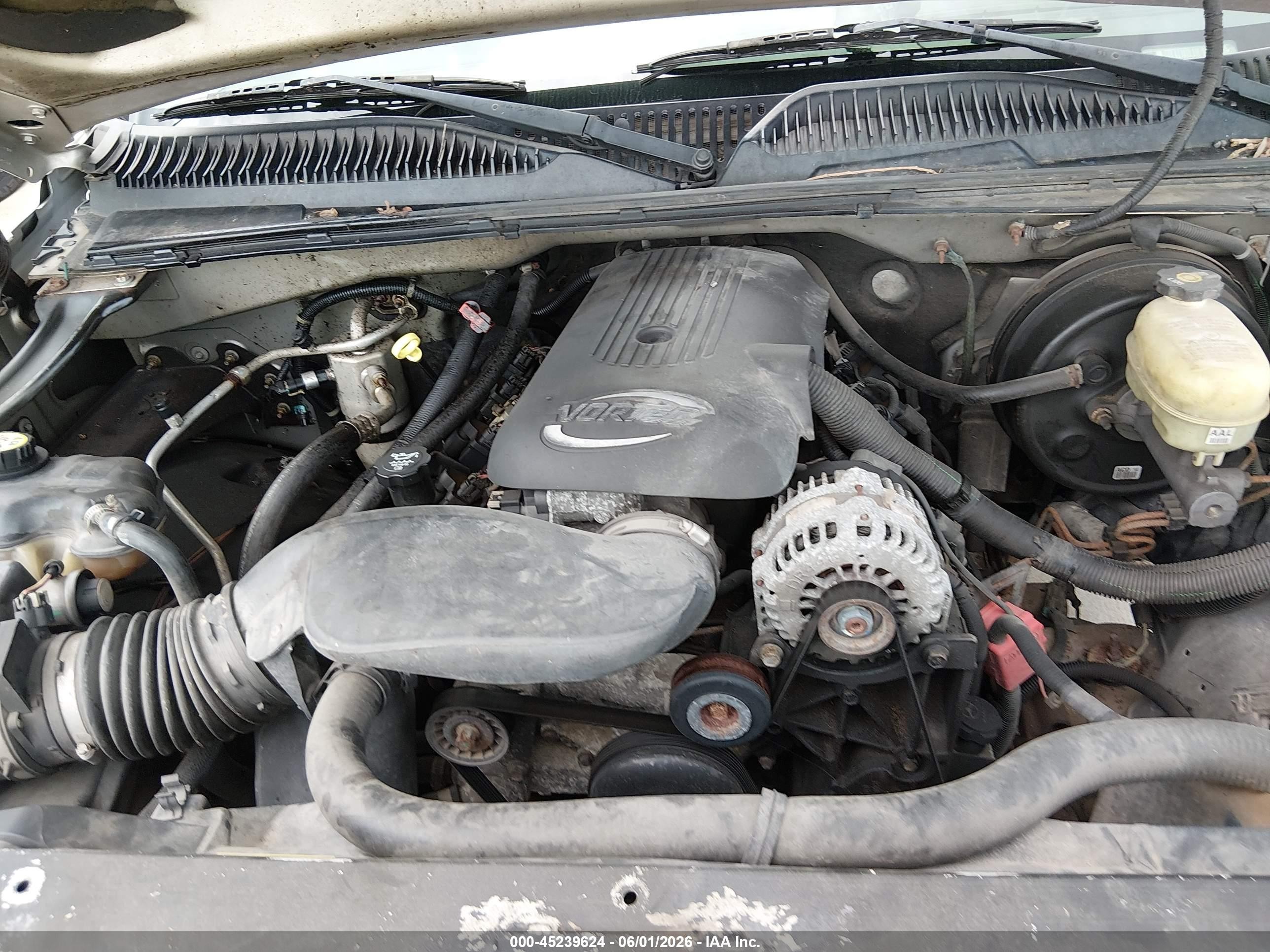 2005 Chevrolet Silverado 1500 Ls Silver vin: 1GCEC19V85Z338248