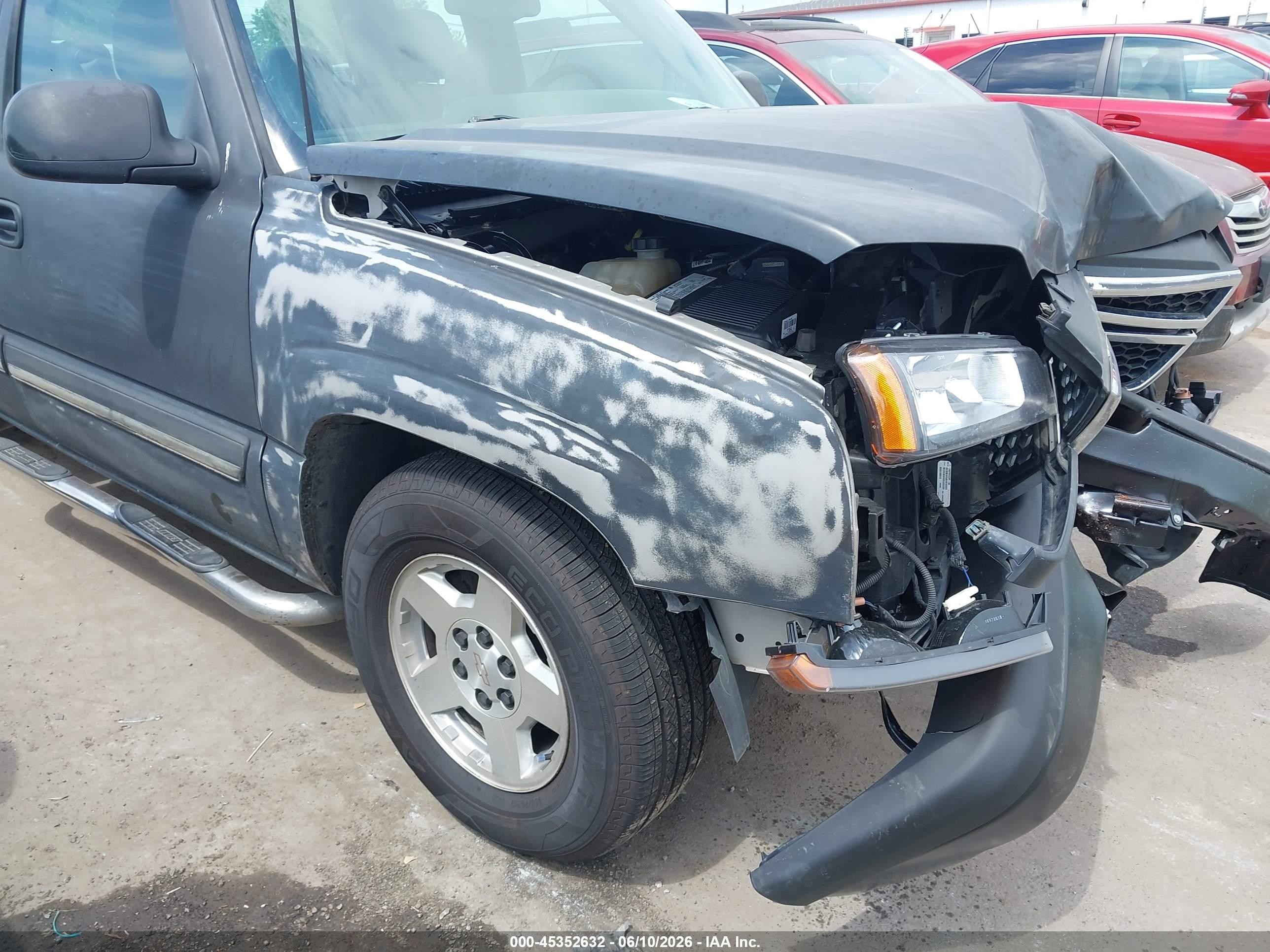 2006 Chevrolet Silverado 1500 Ls Gray vin: 1GCEC19V96Z263559