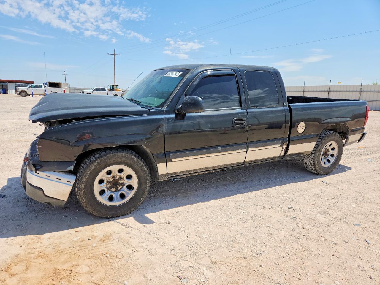 2003 Chevrolet Silverado C1500 Black vin: 1GCEC19VX3Z338376