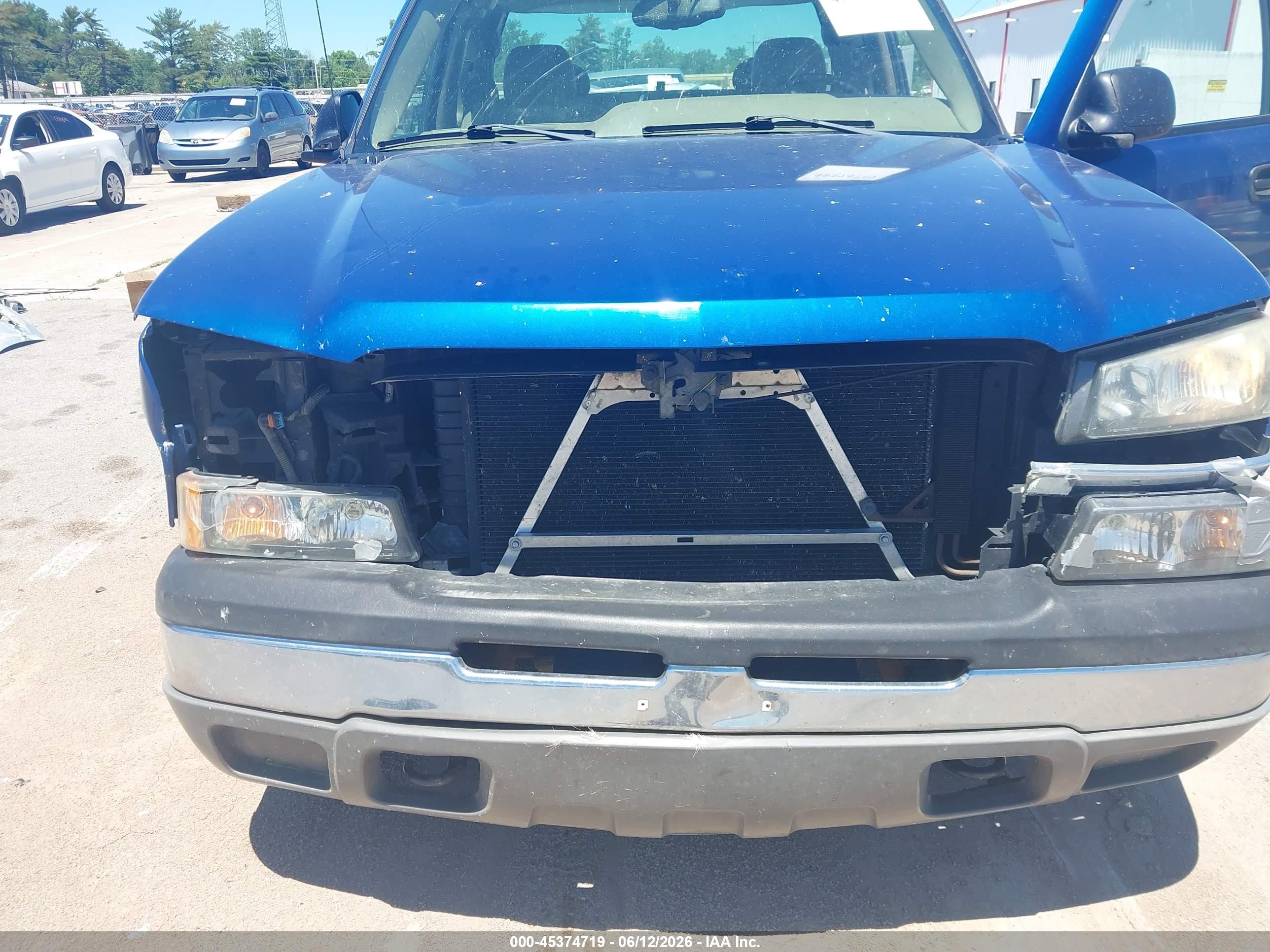2004 Chevrolet Silverado 1500 Work Truck Blue vin: 1GCEC19VX4Z301300