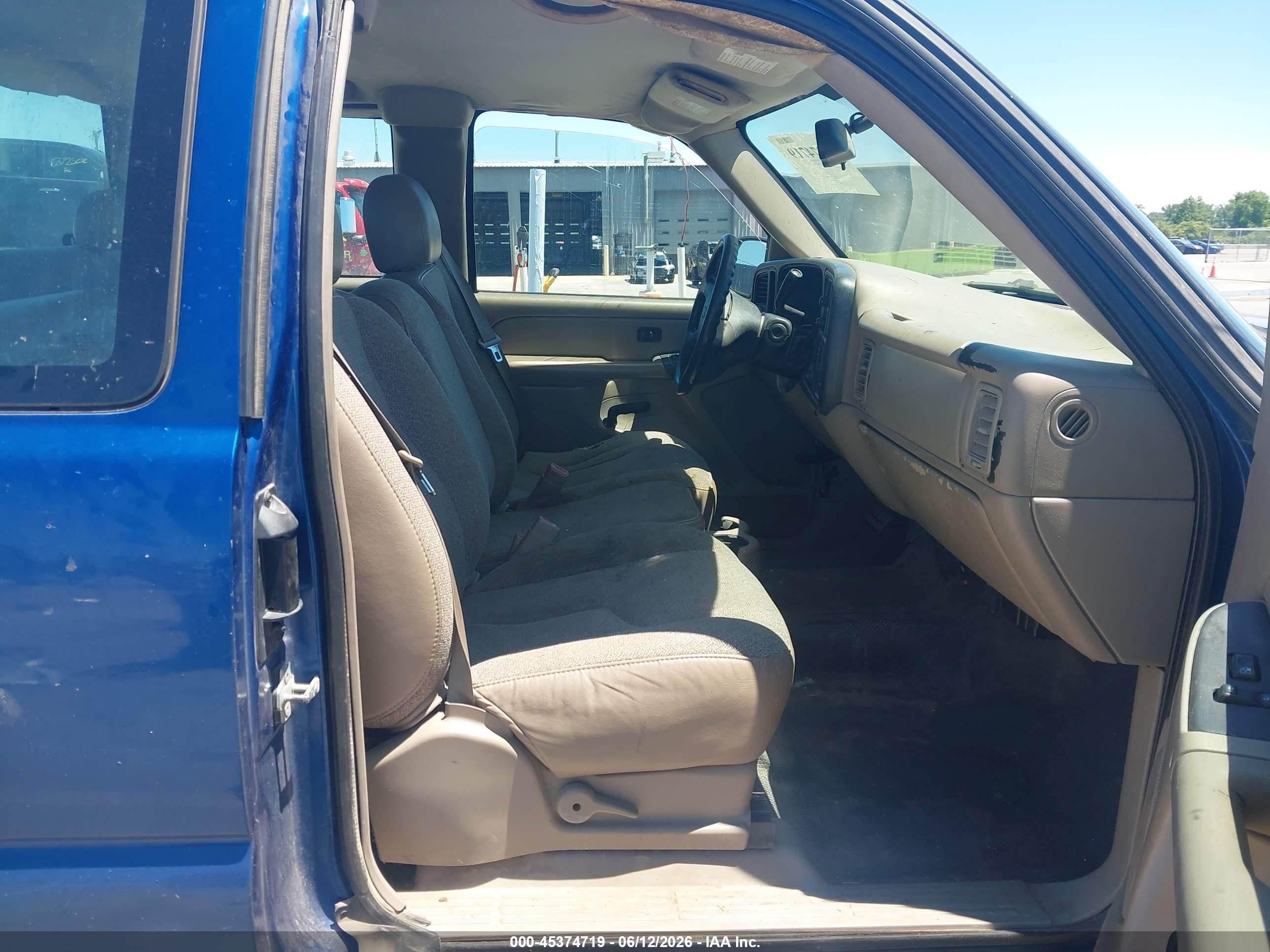 2004 Chevrolet Silverado 1500 Work Truck Blue vin: 1GCEC19VX4Z301300