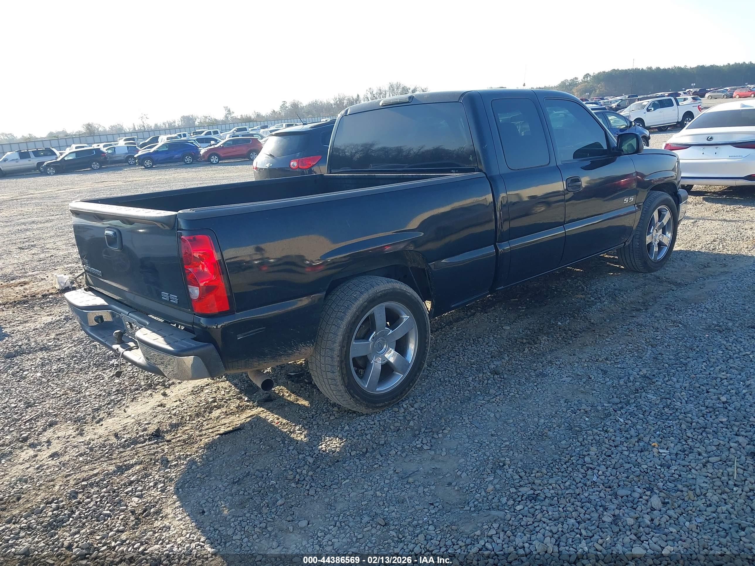 2007 Chevrolet Silverado 1500 Classic Lt1 Black vin: 1GCEC19VX7Z123621