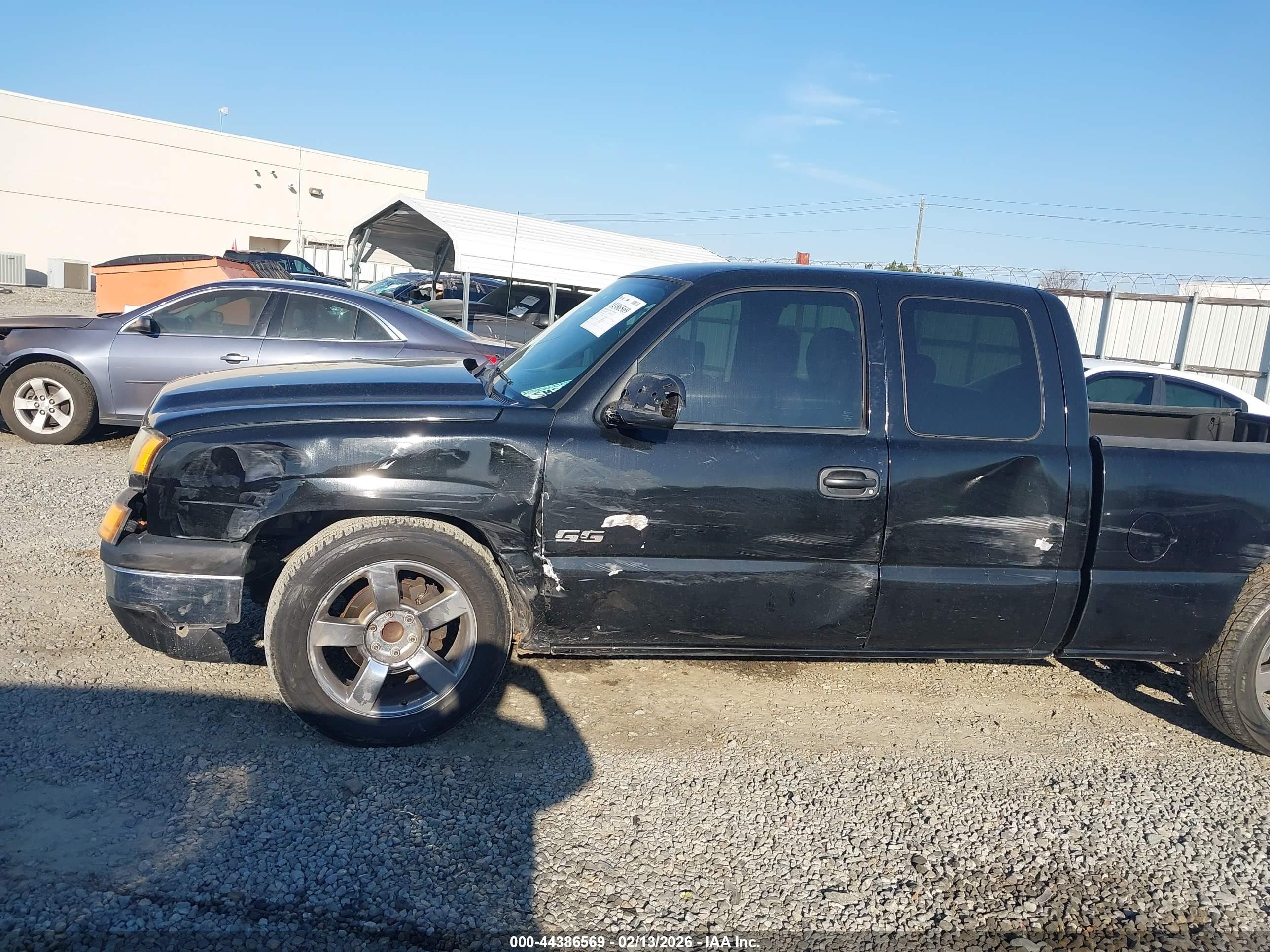 2007 Chevrolet Silverado 1500 Classic Lt1 Black vin: 1GCEC19VX7Z123621