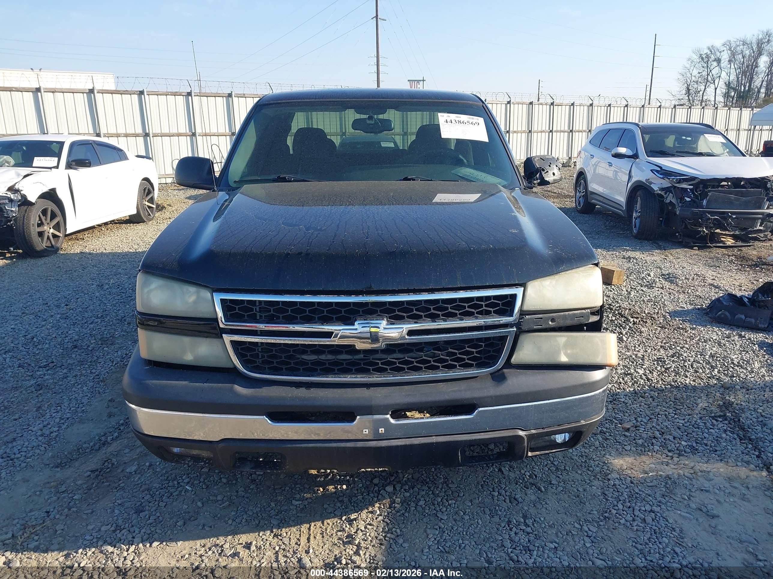 2007 Chevrolet Silverado 1500 Classic Lt1 Black vin: 1GCEC19VX7Z123621