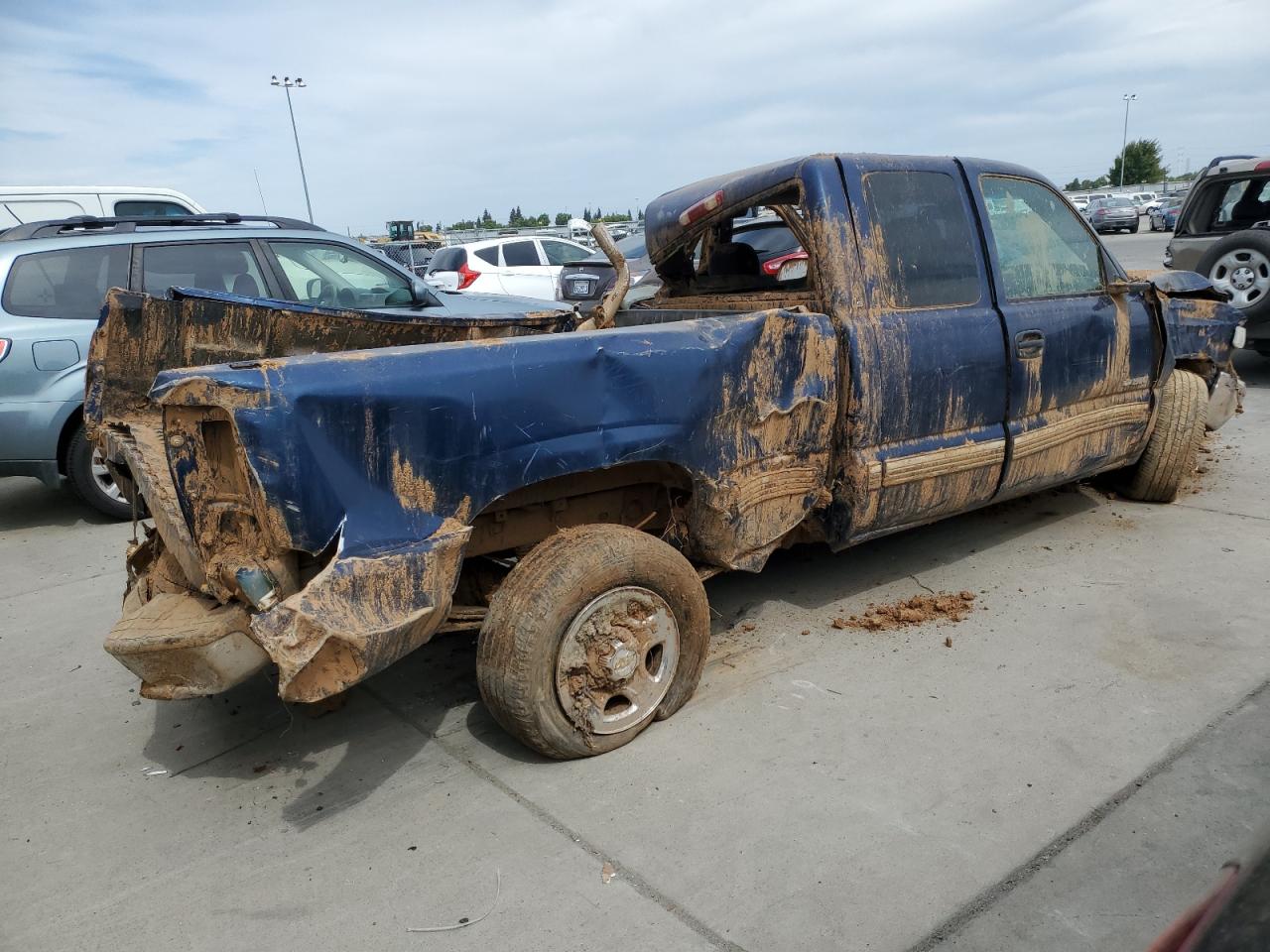 2000 Chevrolet Silverado C1500 Blue vin: 1GCEC19VXYZ317566