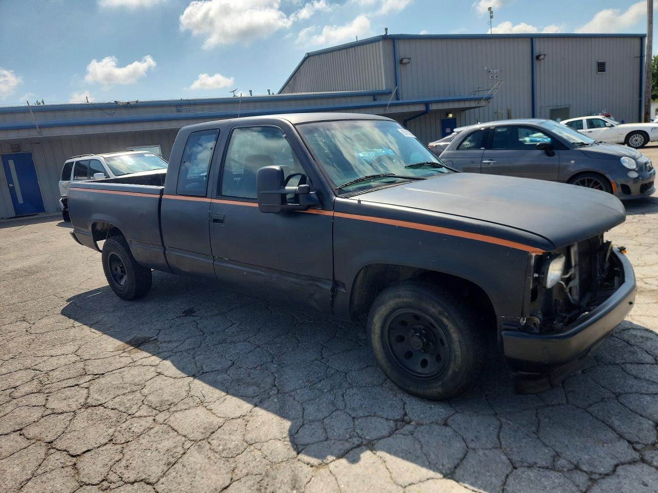 1997 Chevrolet Gmt-400 C1500 Black vin: 1GCEC19W9VE179143