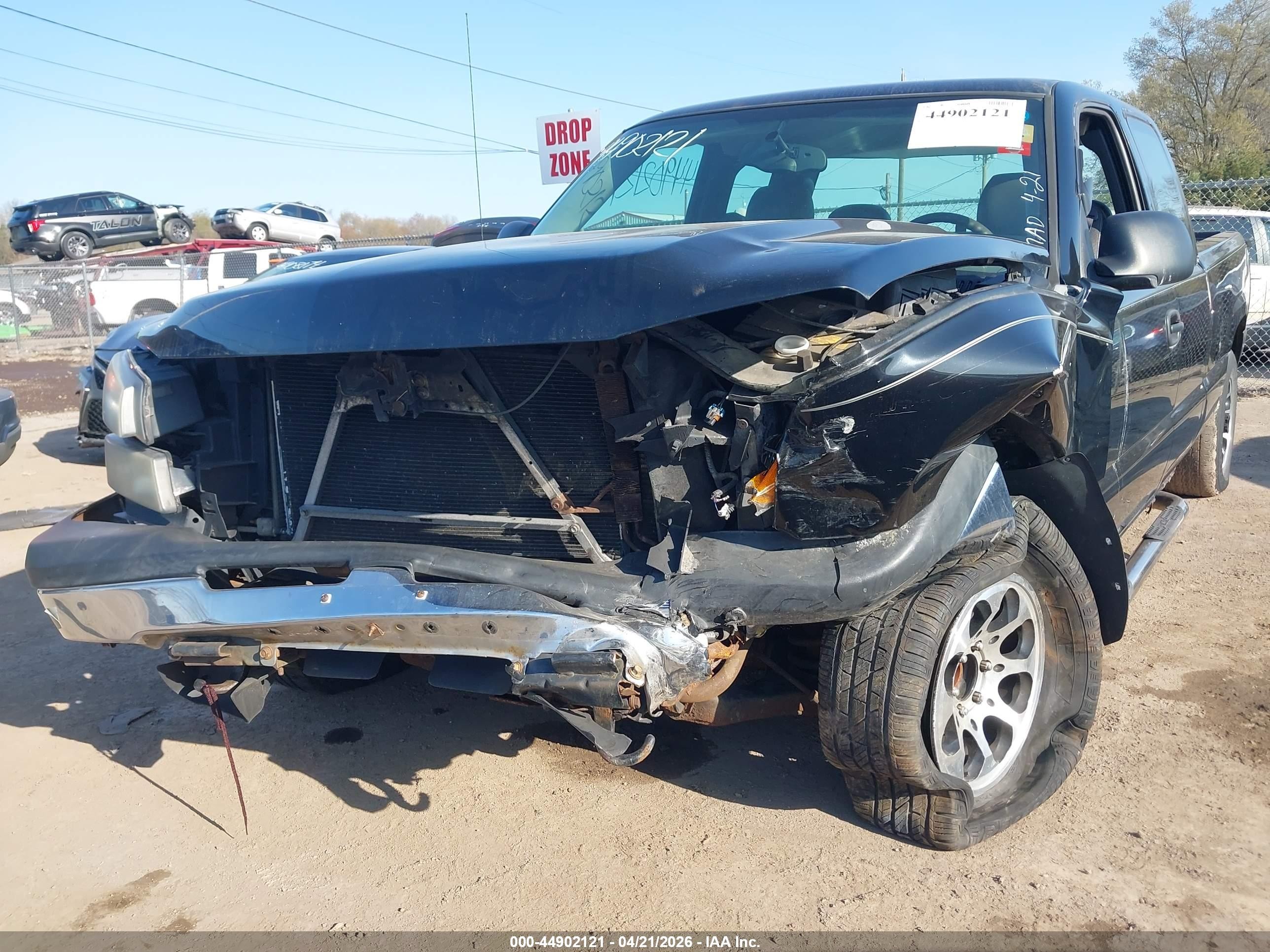 2007 Chevrolet Silverado 1500 Classic Work Truck Черный vin: 1GCEC19X07Z144527