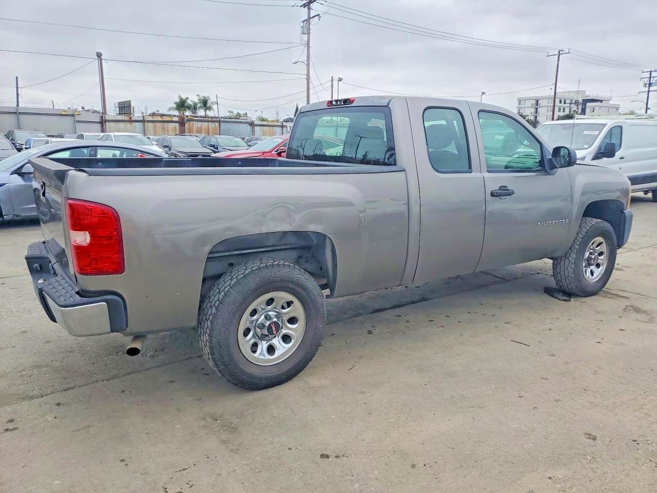 2008 Chevrolet Silverado C1500 Gray vin: 1GCEC19X08Z112288