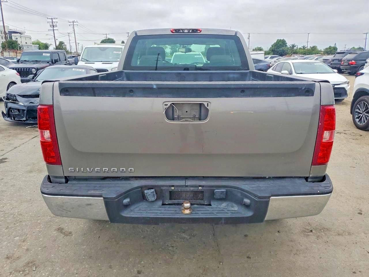 2008 Chevrolet Silverado C1500 Gray vin: 1GCEC19X08Z112288