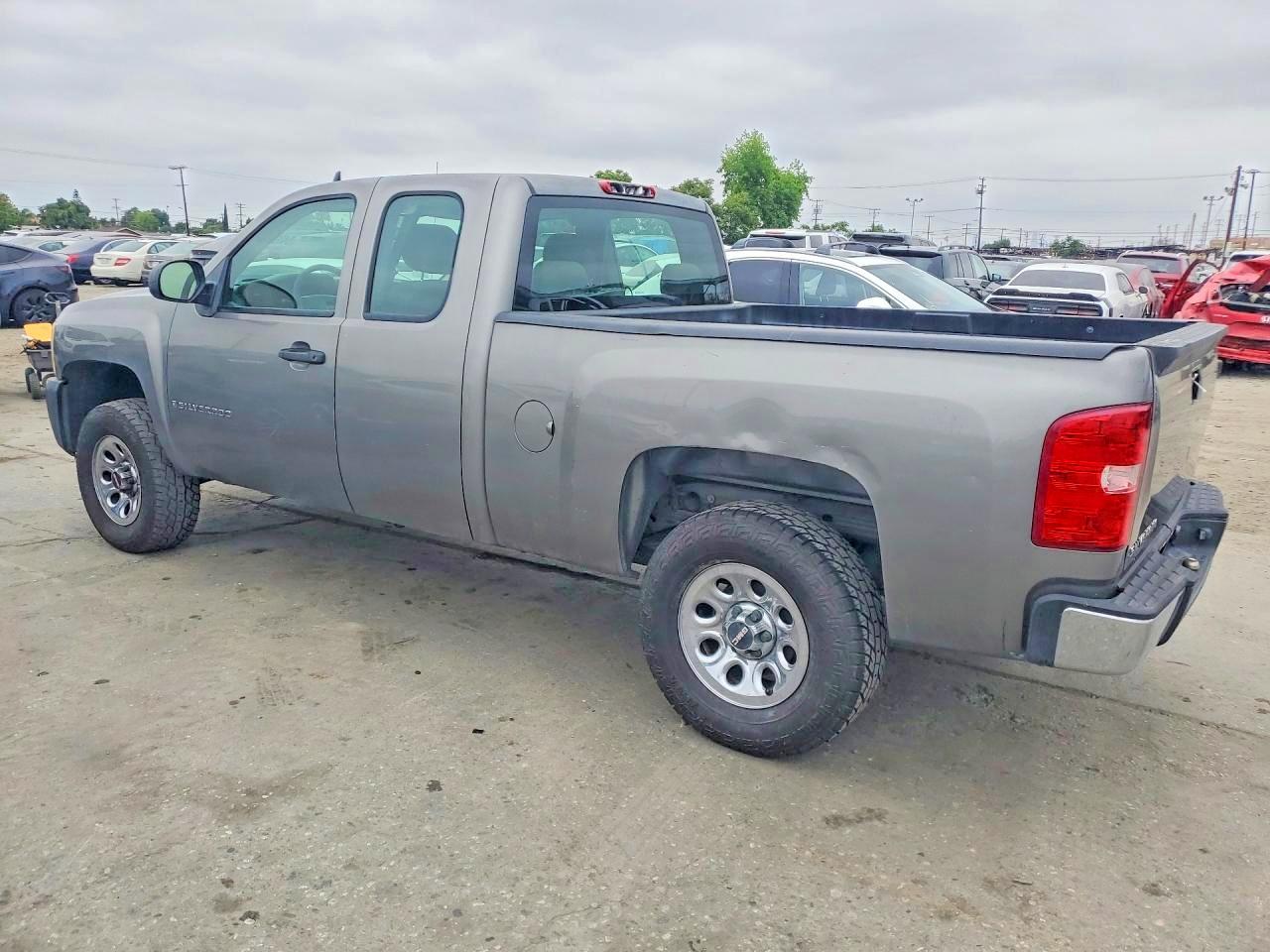 2008 Chevrolet Silverado C1500 Gray vin: 1GCEC19X08Z112288