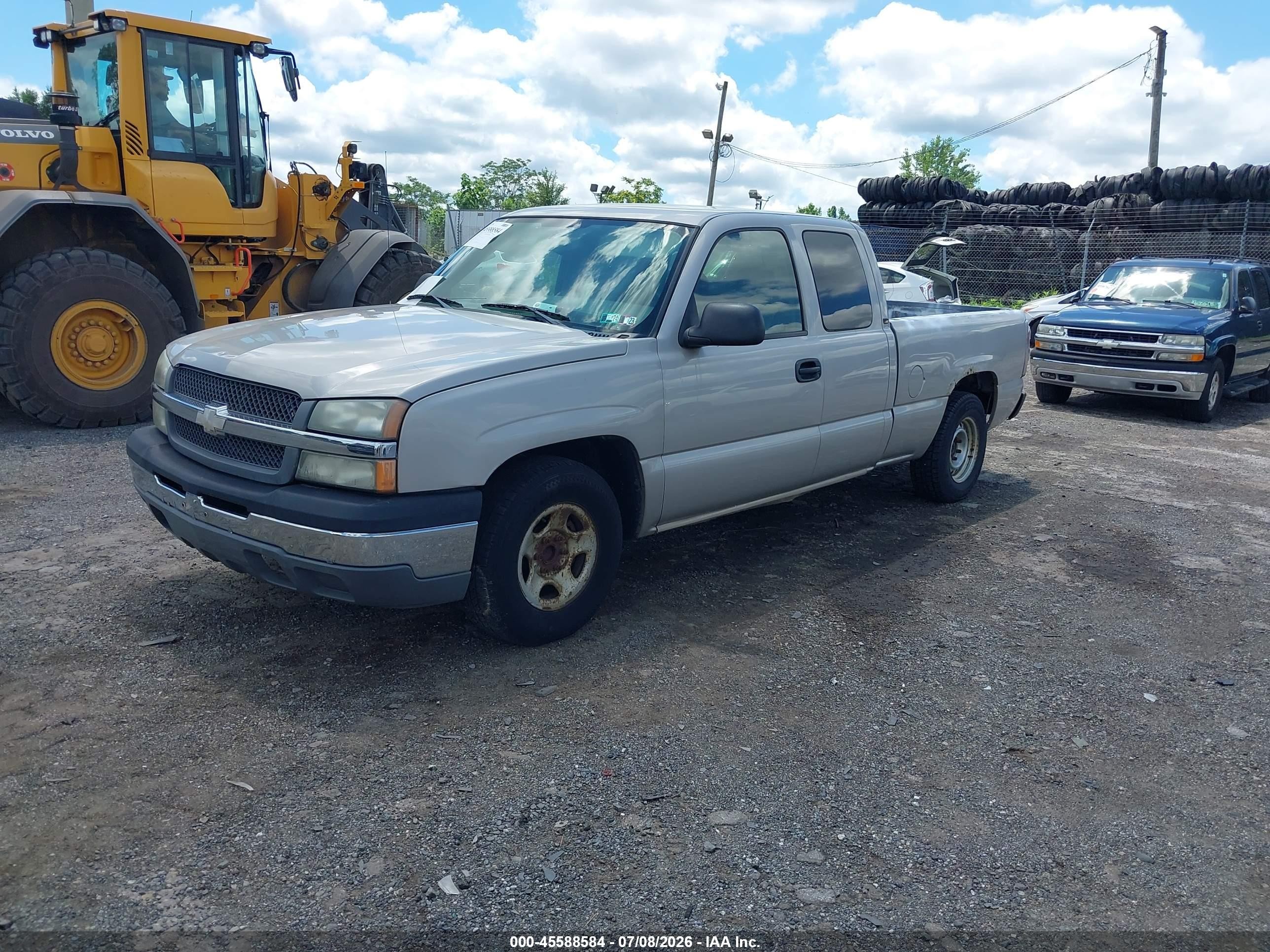 2004 Chevrolet Silverado 1500 Work Truck Tan vin: 1GCEC19X14Z335241