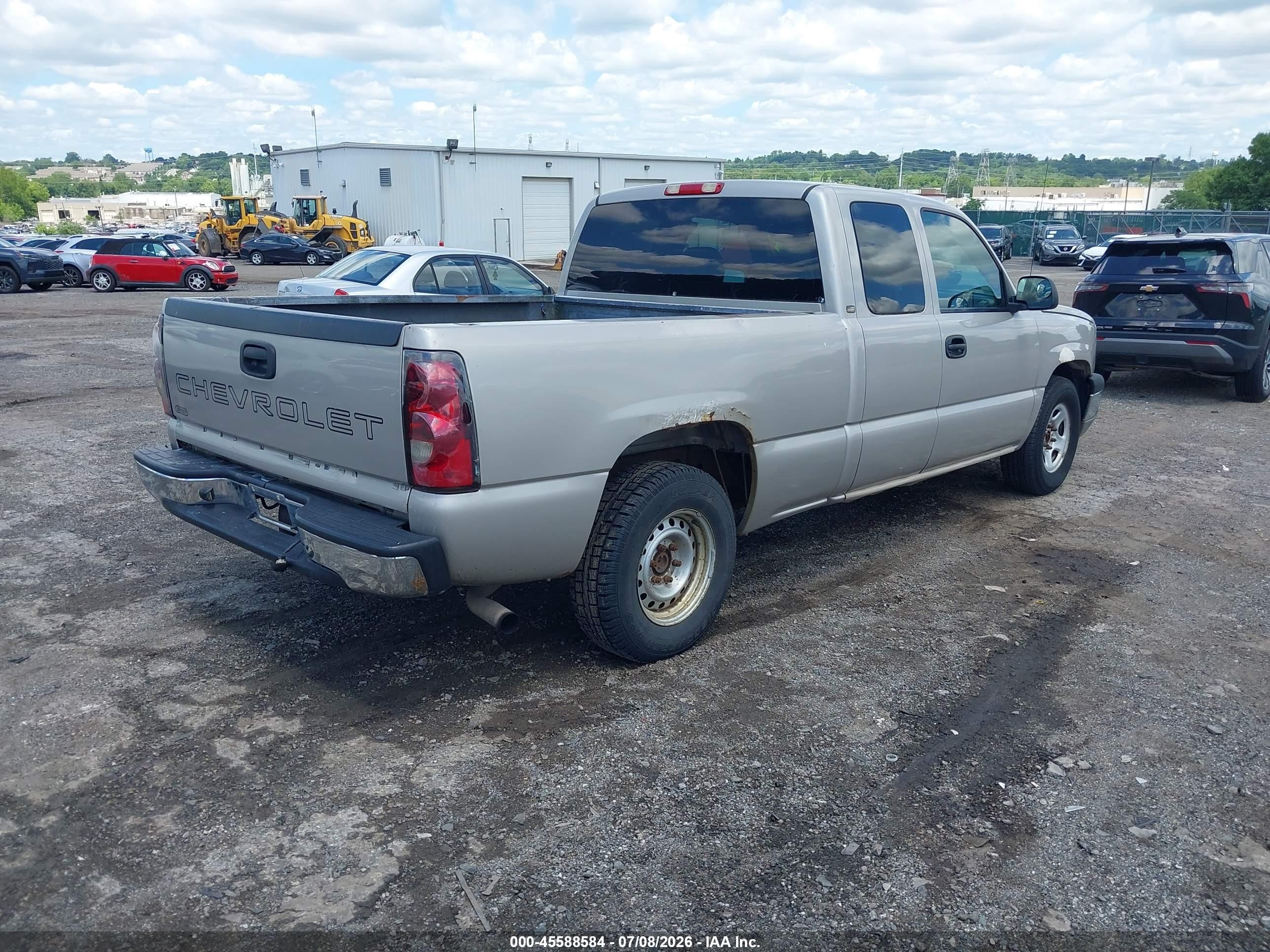 2004 Chevrolet Silverado 1500 Work Truck Tan vin: 1GCEC19X14Z335241