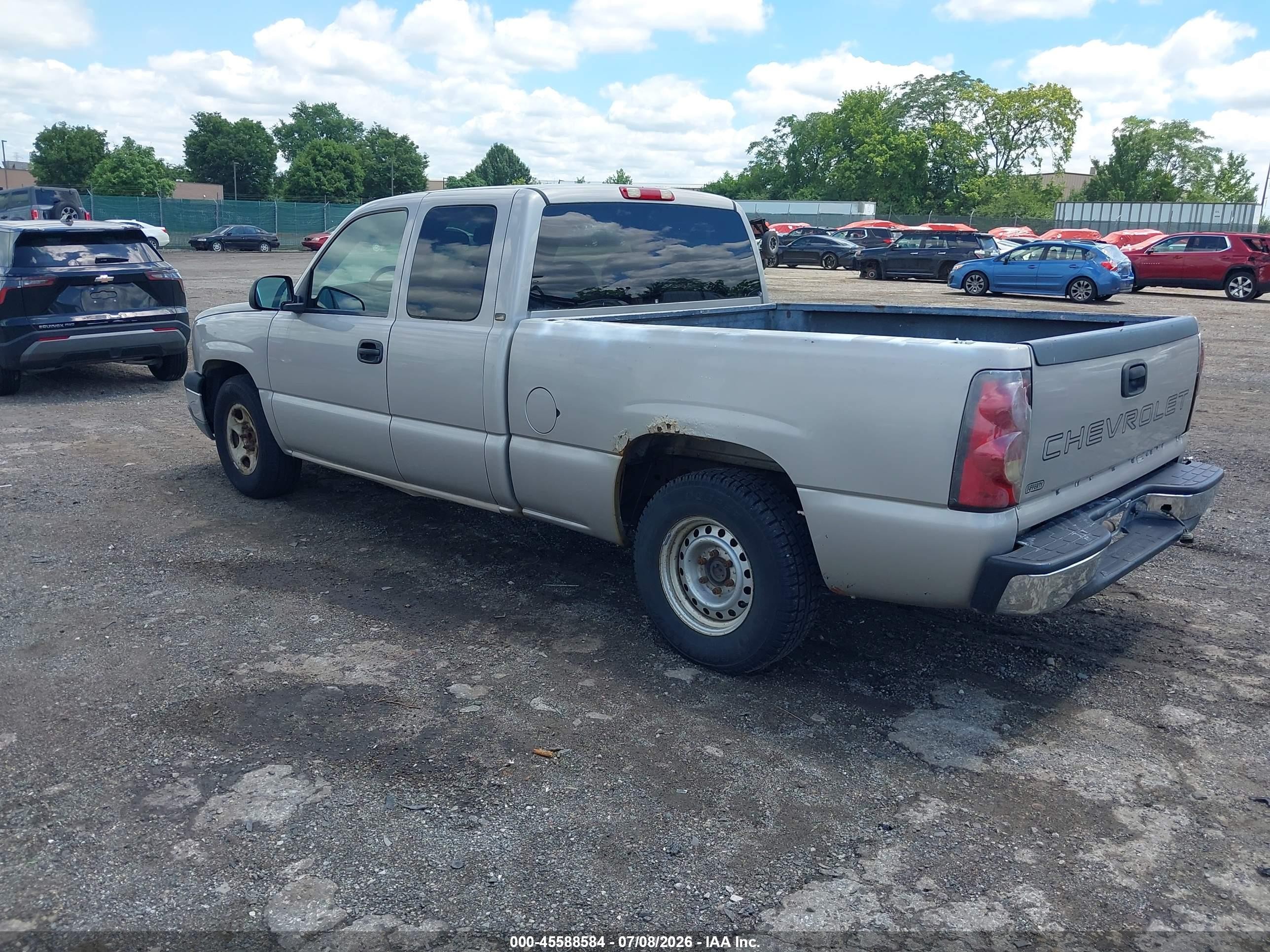 2004 Chevrolet Silverado 1500 Work Truck Tan vin: 1GCEC19X14Z335241