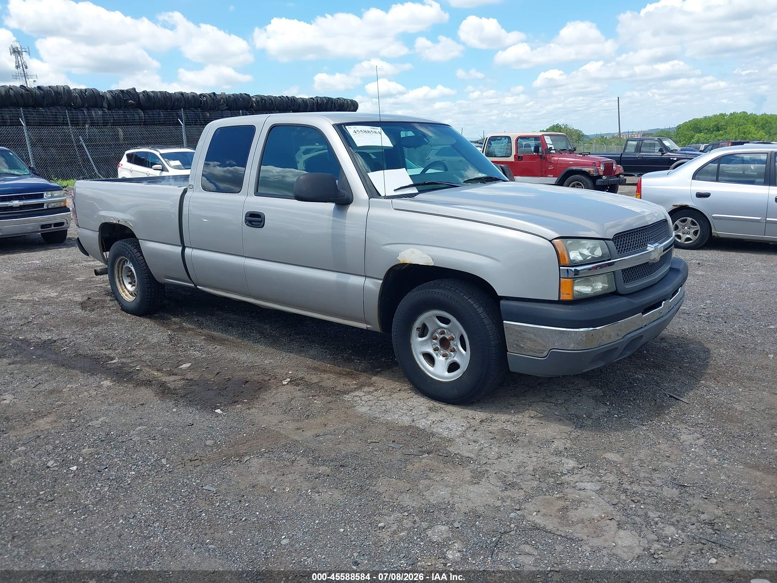 2004 Chevrolet Silverado 1500 Work Truck Tan vin: 1GCEC19X14Z335241