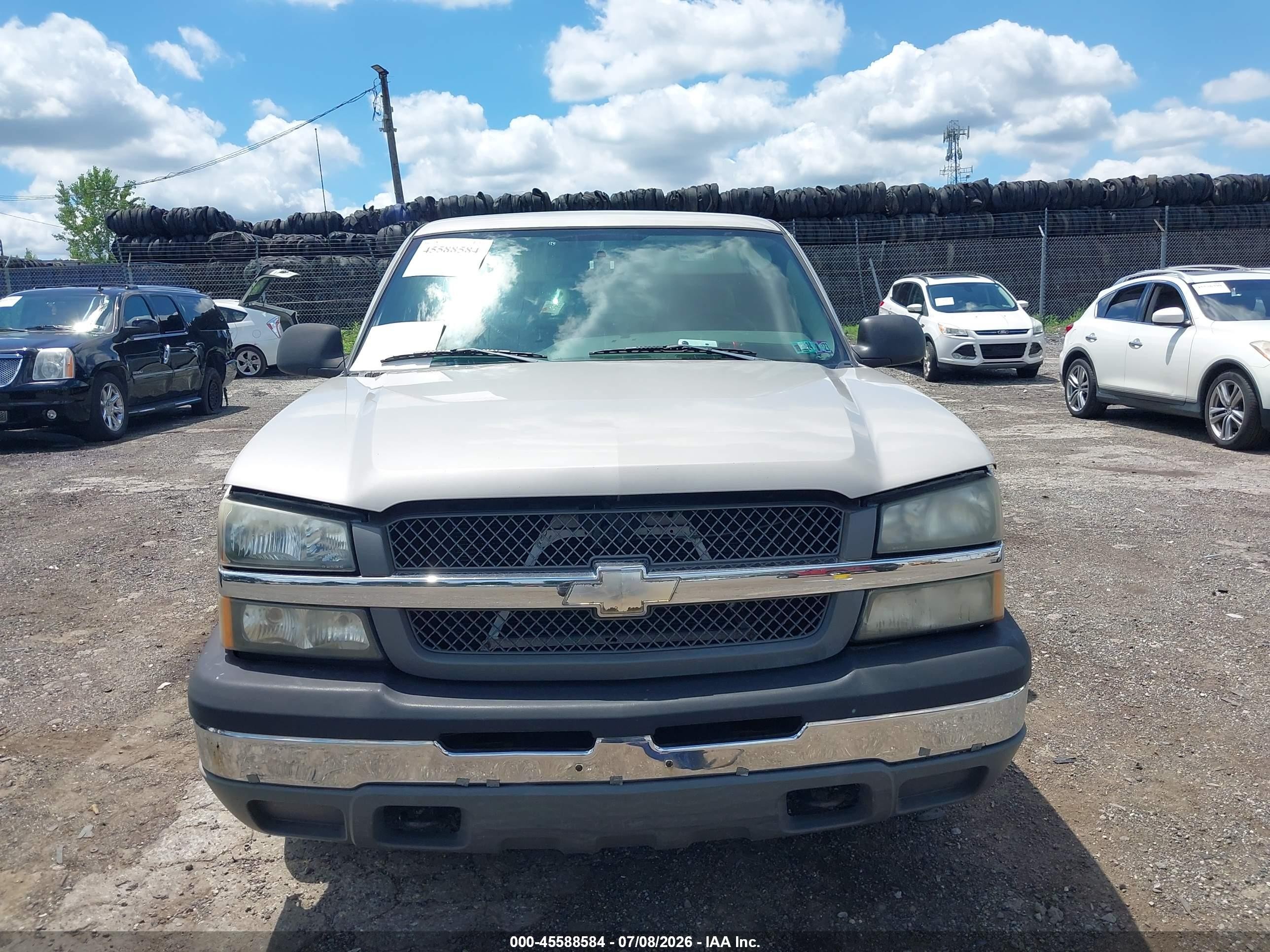 2004 Chevrolet Silverado 1500 Work Truck Tan vin: 1GCEC19X14Z335241