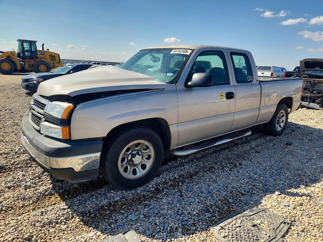 2007 Chevrolet Silverado C1500 Classic Silver vin: 1GCEC19X17Z125646