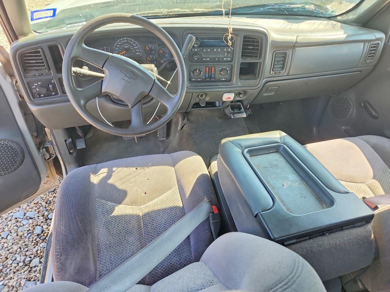 2007 Chevrolet Silverado C1500 Classic Silver vin: 1GCEC19X17Z125646