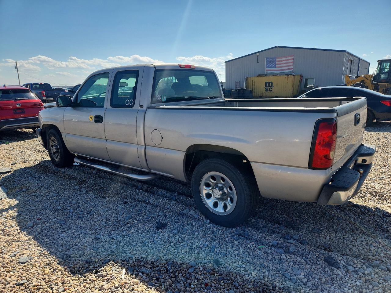 2007 Chevrolet Silverado C1500 Classic Silver vin: 1GCEC19X17Z125646