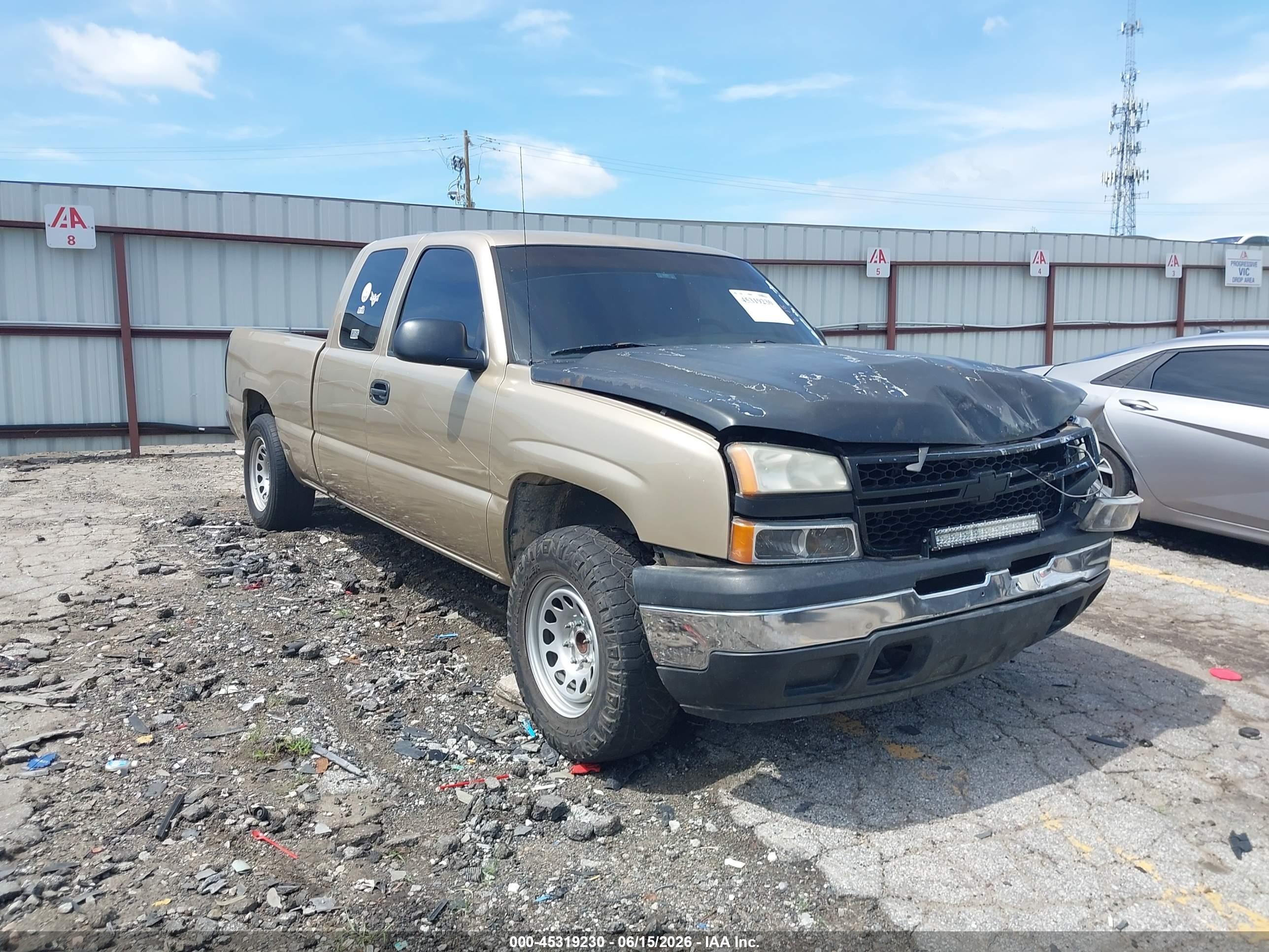 2006 Chevrolet Silverado 1500 Work Truck Brown vin: 1GCEC19X26Z273254