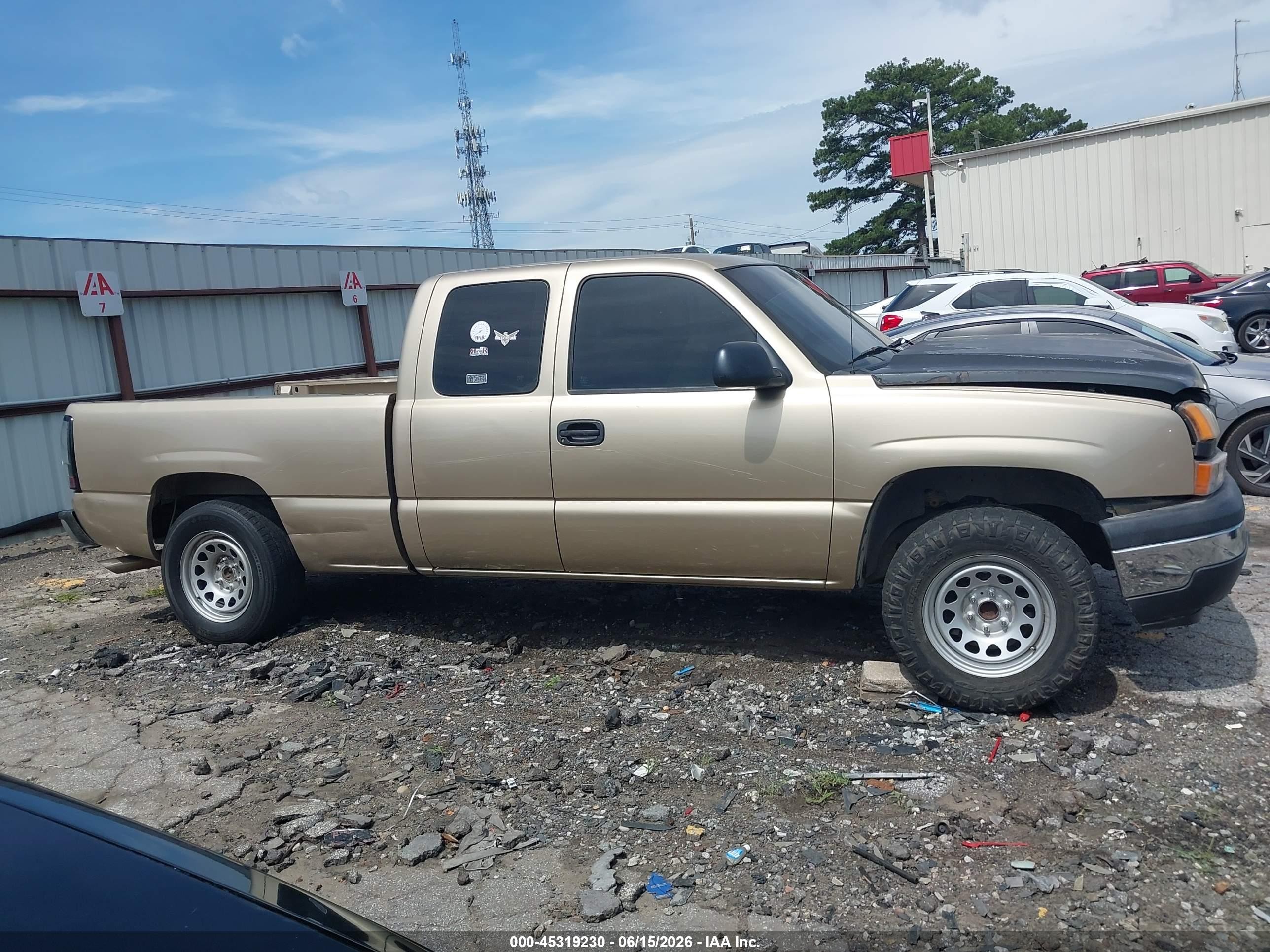 2006 Chevrolet Silverado 1500 Work Truck Brown vin: 1GCEC19X26Z273254