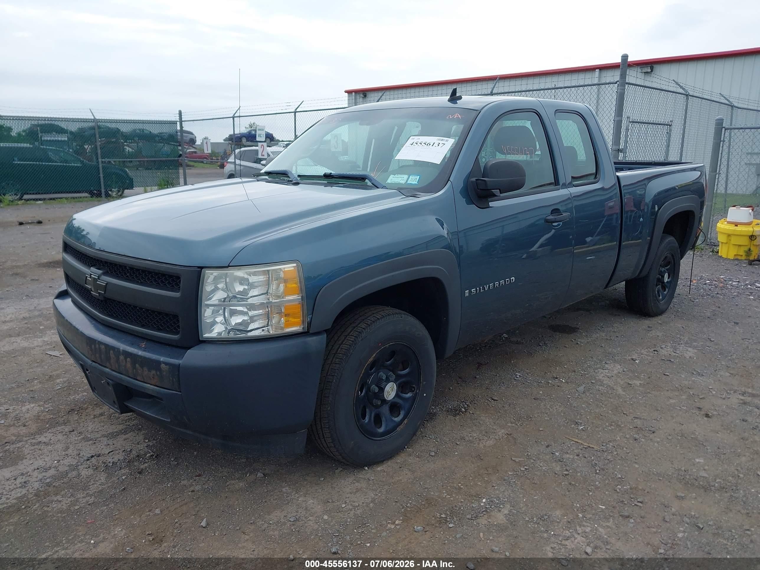 2008 Chevrolet Silverado 1500 Work Truck Blue vin: 1GCEC19X28Z288940
