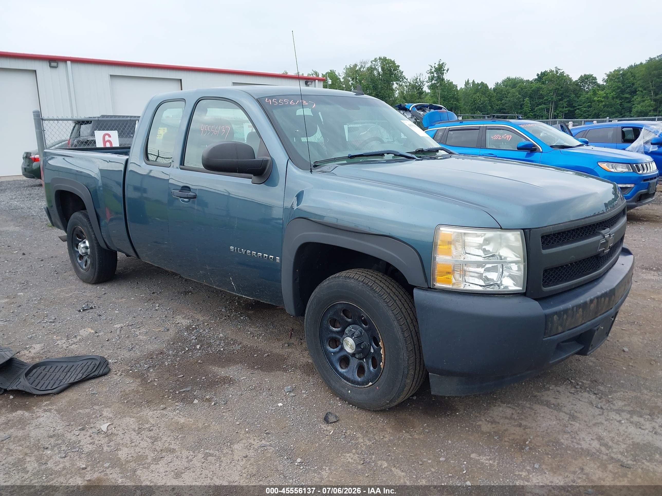 2008 Chevrolet Silverado 1500 Work Truck Blue vin: 1GCEC19X28Z288940