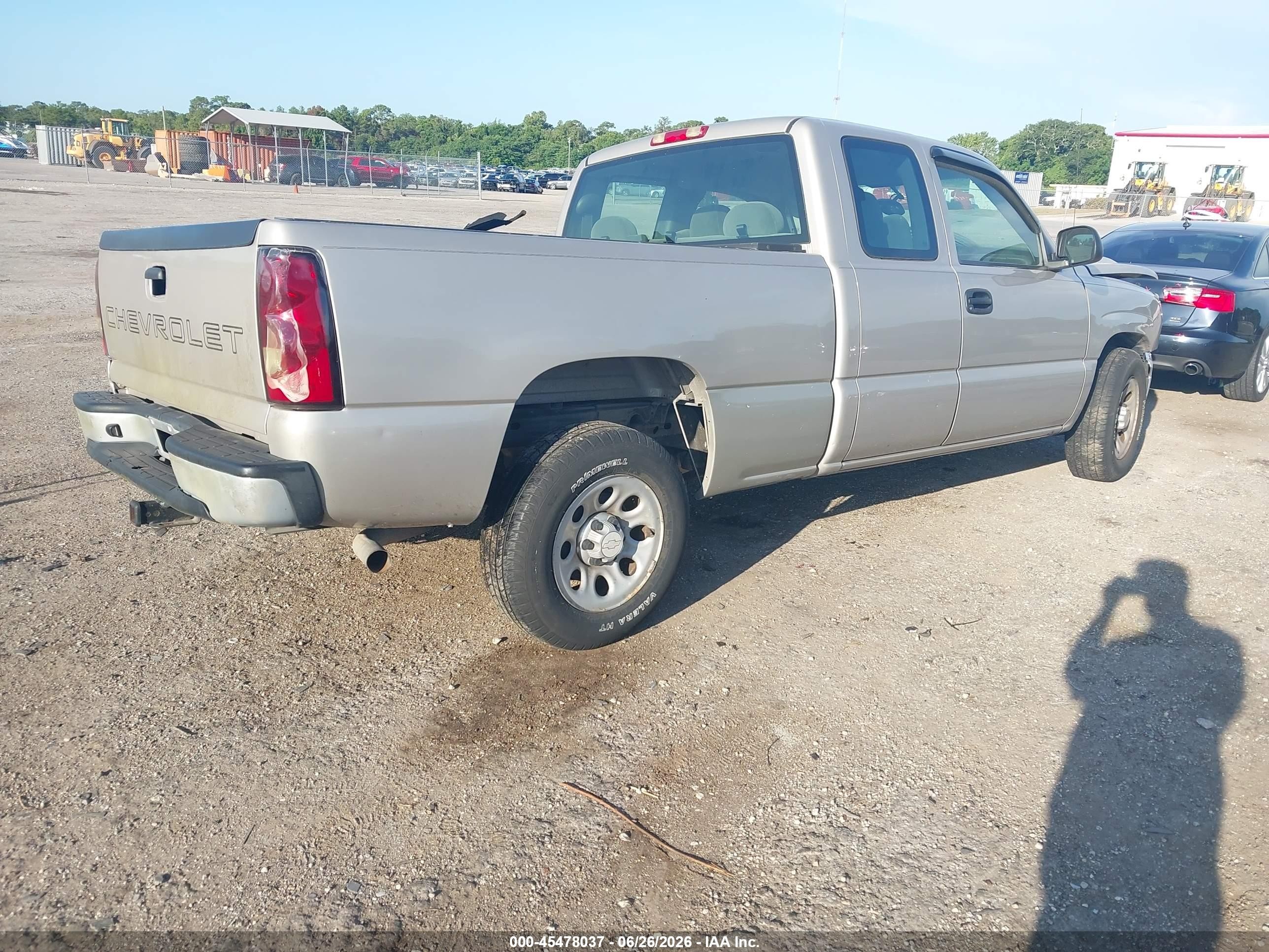 2006 Chevrolet Silverado 1500 Work Truck Beige vin: 1GCEC19X36Z230400