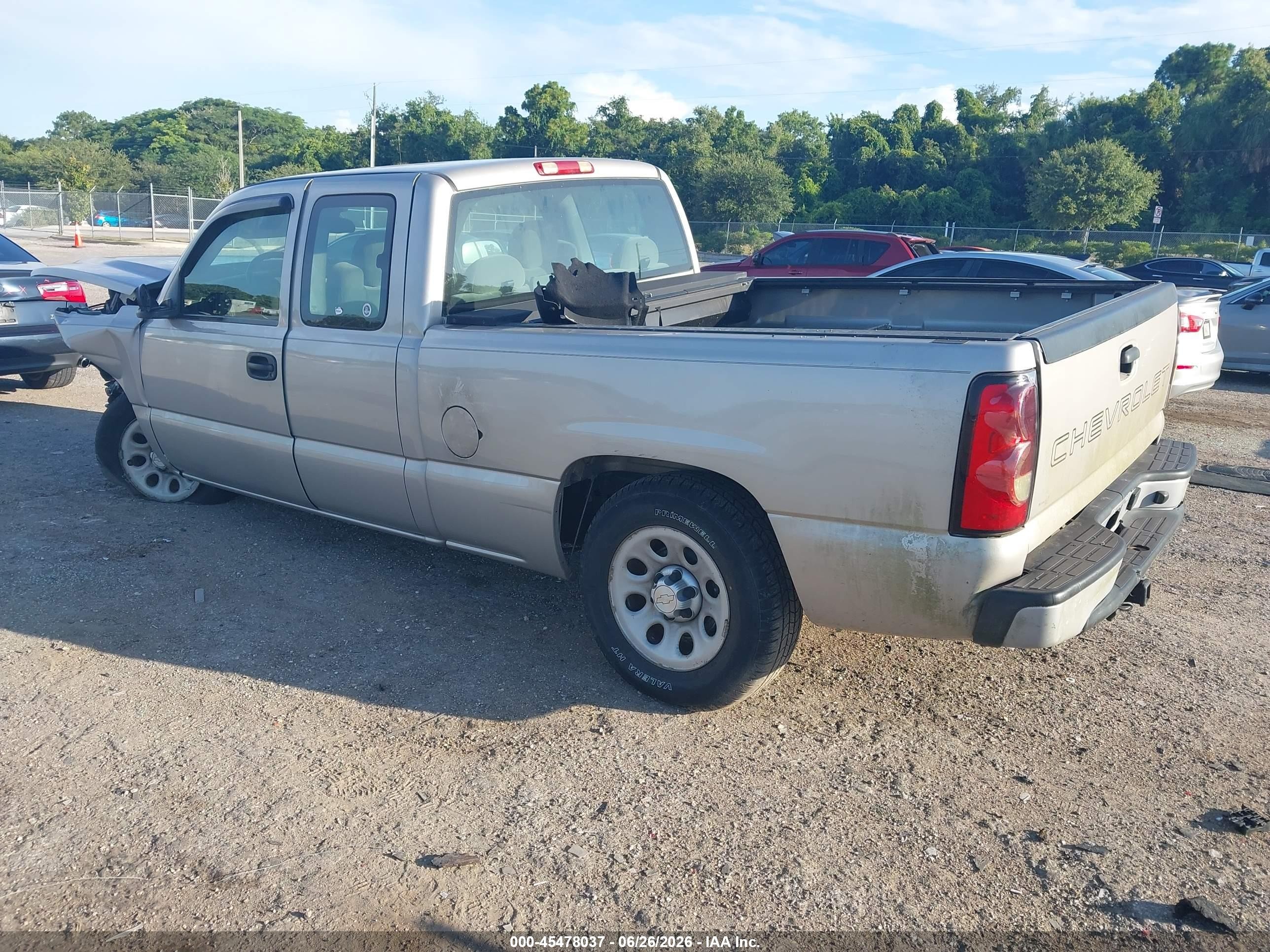 2006 Chevrolet Silverado 1500 Work Truck Beige vin: 1GCEC19X36Z230400