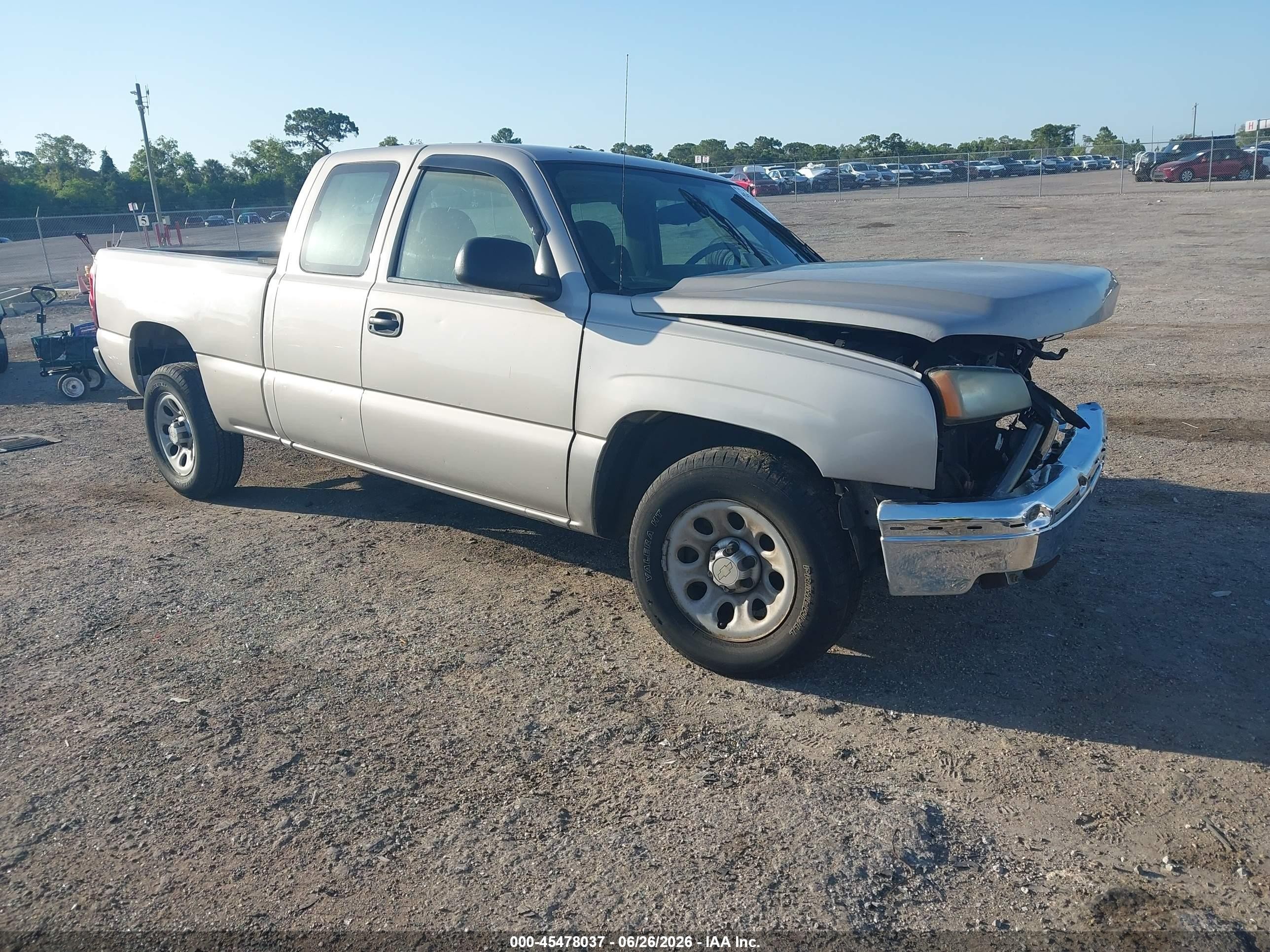 2006 Chevrolet Silverado 1500 Work Truck Beige vin: 1GCEC19X36Z230400