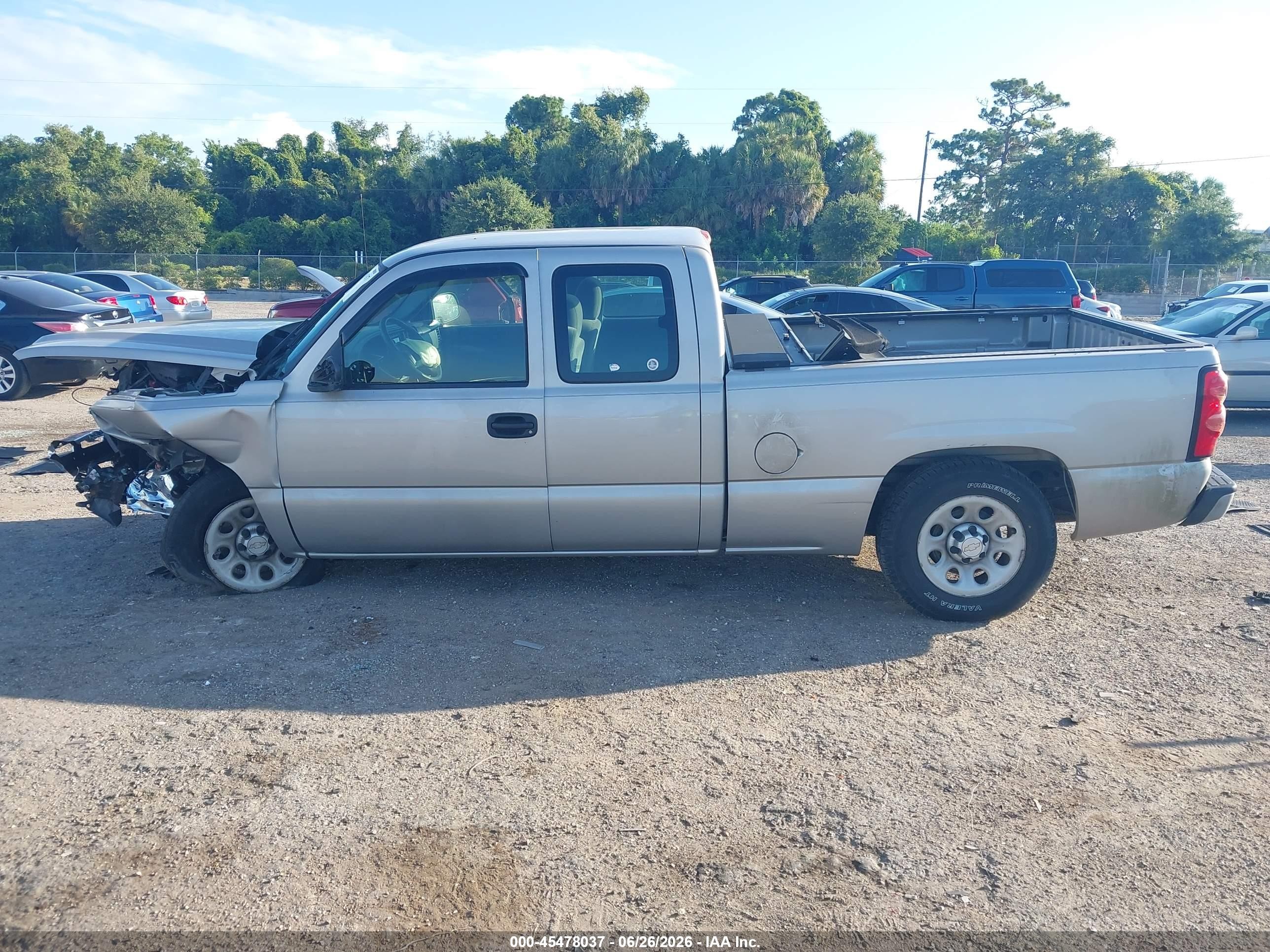2006 Chevrolet Silverado 1500 Work Truck Beige vin: 1GCEC19X36Z230400