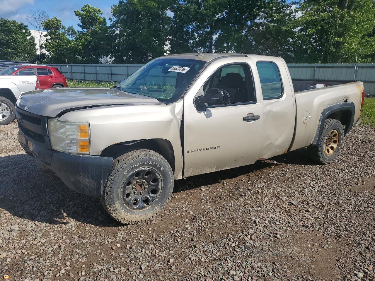 2008 Chevrolet Silverado C1500 Tan vin: 1GCEC19X38Z331830