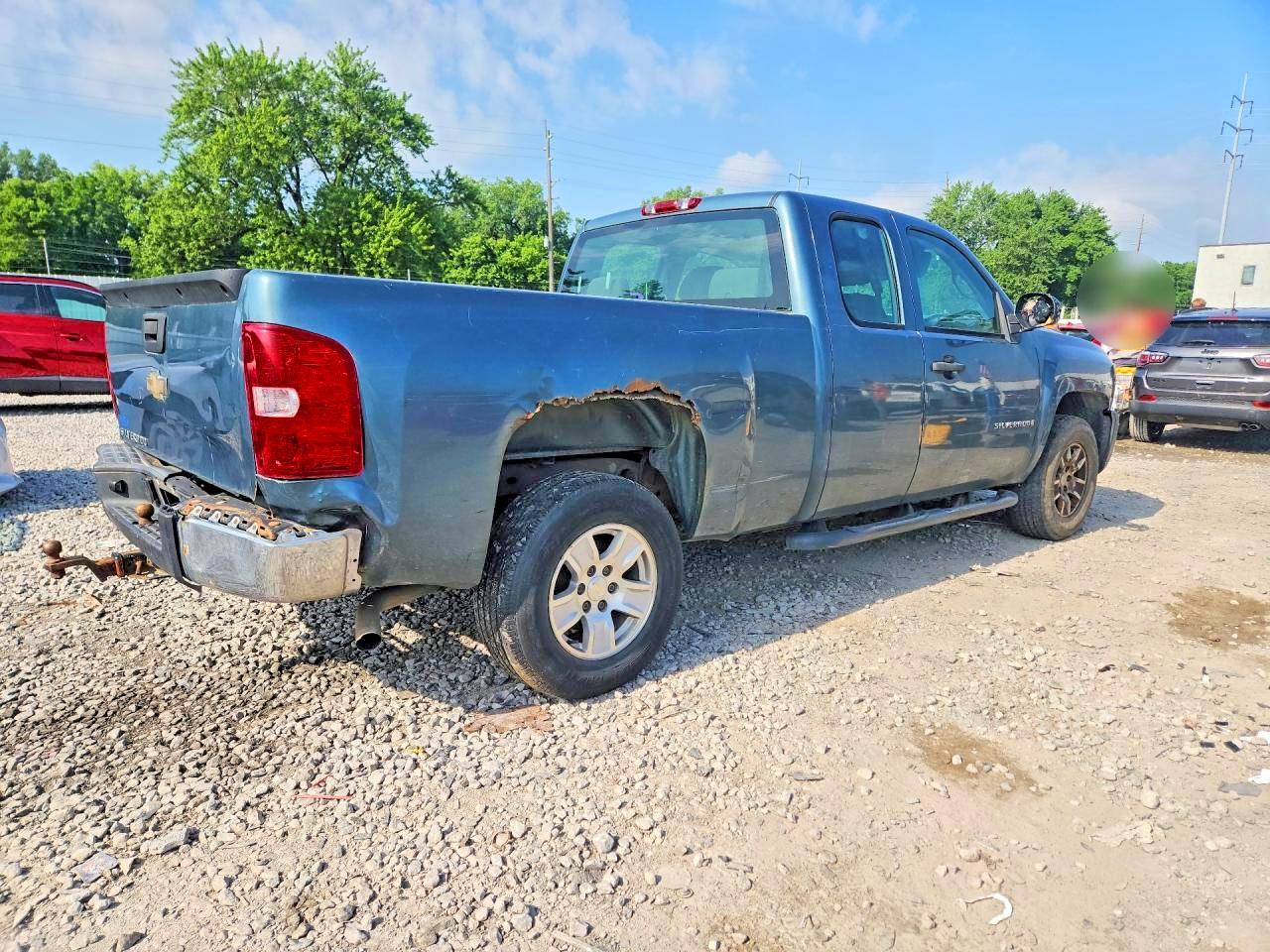 2009 Chevrolet Silverado C1500 Blue vin: 1GCEC19X39Z150874