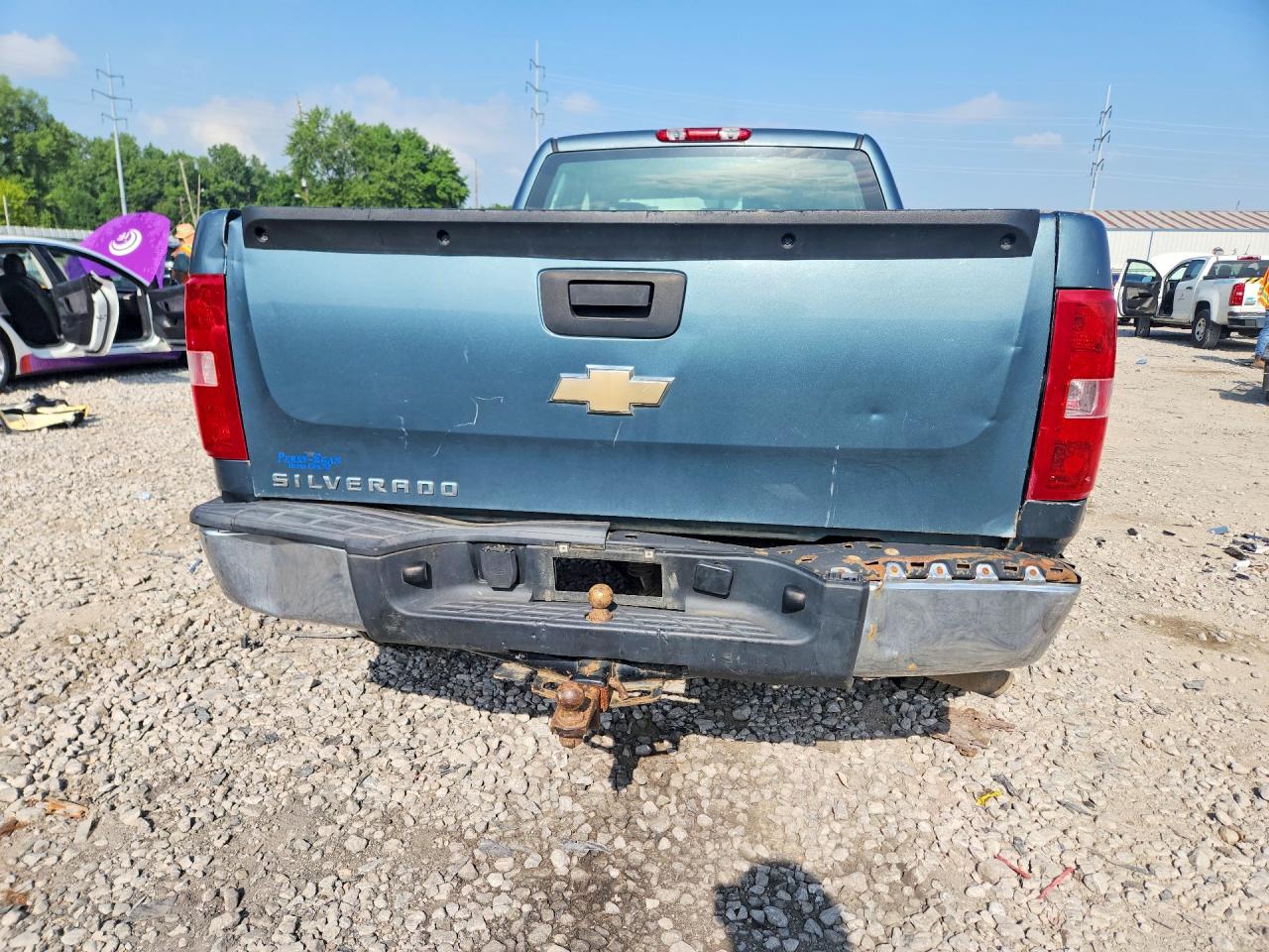 2009 Chevrolet Silverado C1500 Blue vin: 1GCEC19X39Z150874