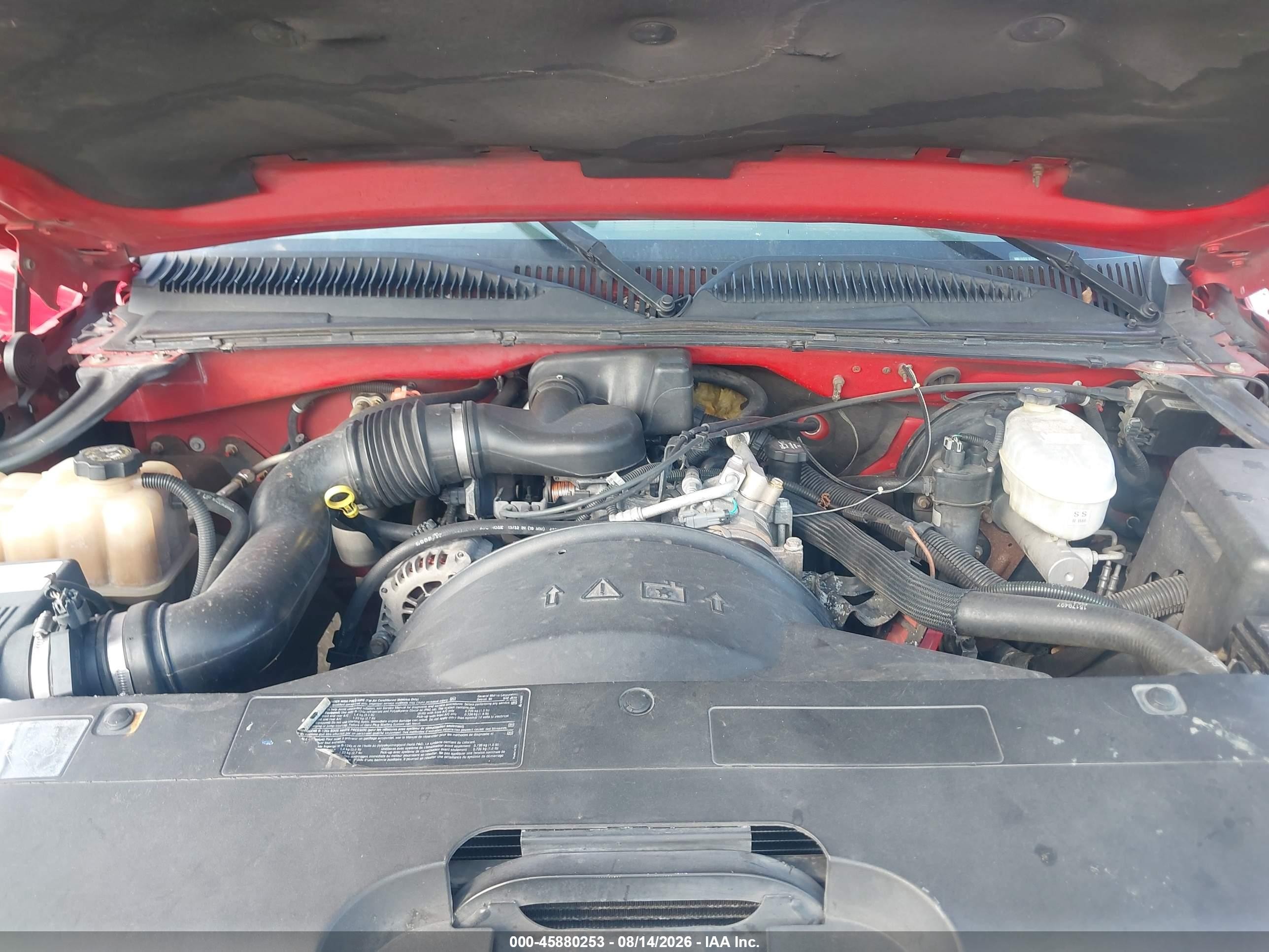 2004 Chevrolet Silverado 1500   Red vin: 1GCEC19X44Z224487